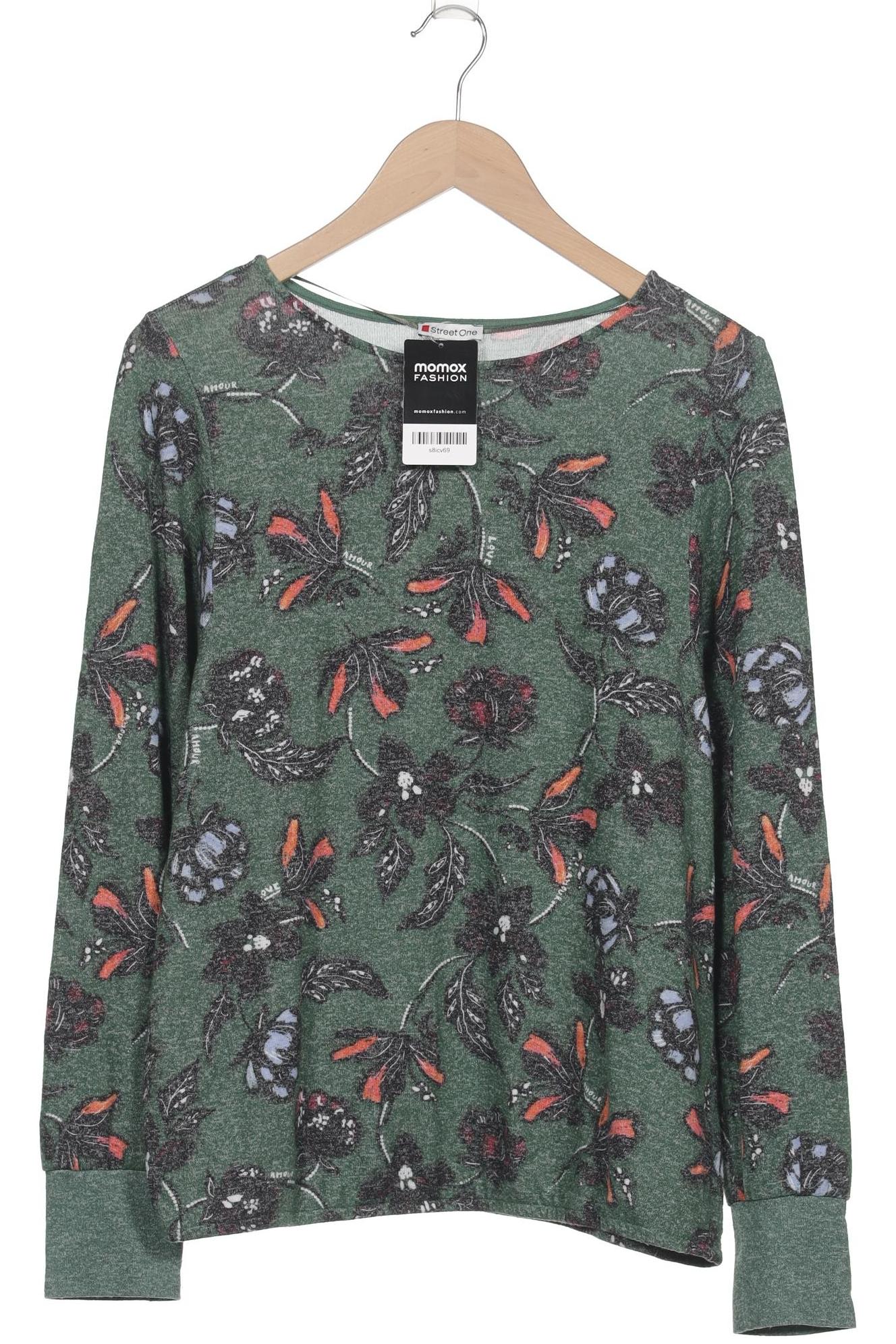 

Street One Damen Sweatshirt, grün, Gr. 40