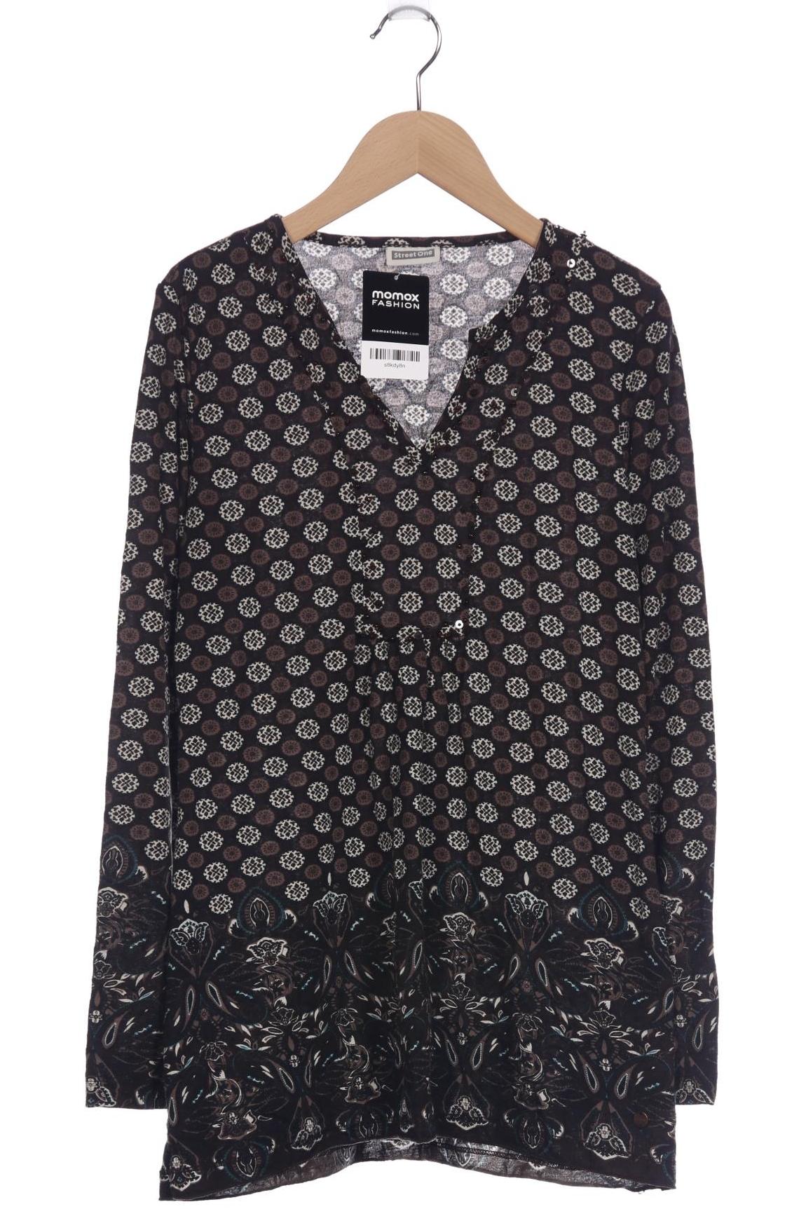 

Street One Damen Langarmshirt, braun, Gr. 38
