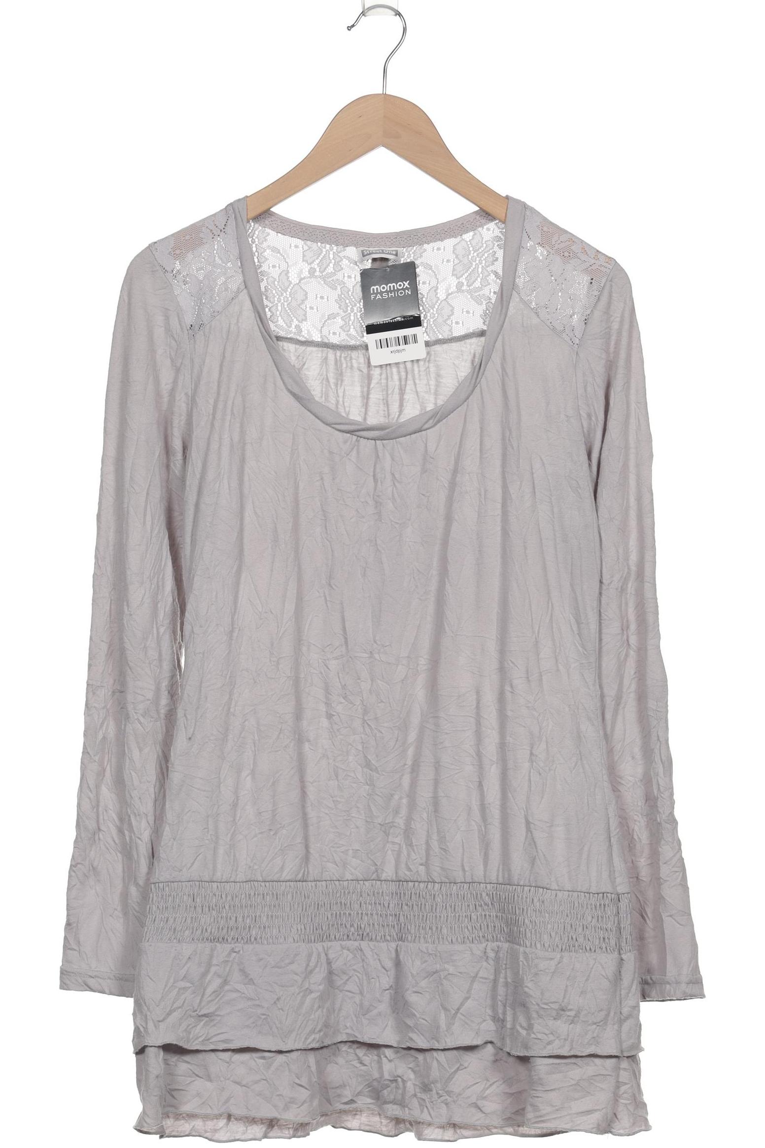 

Street One Damen Langarmshirt, grau, Gr. 44