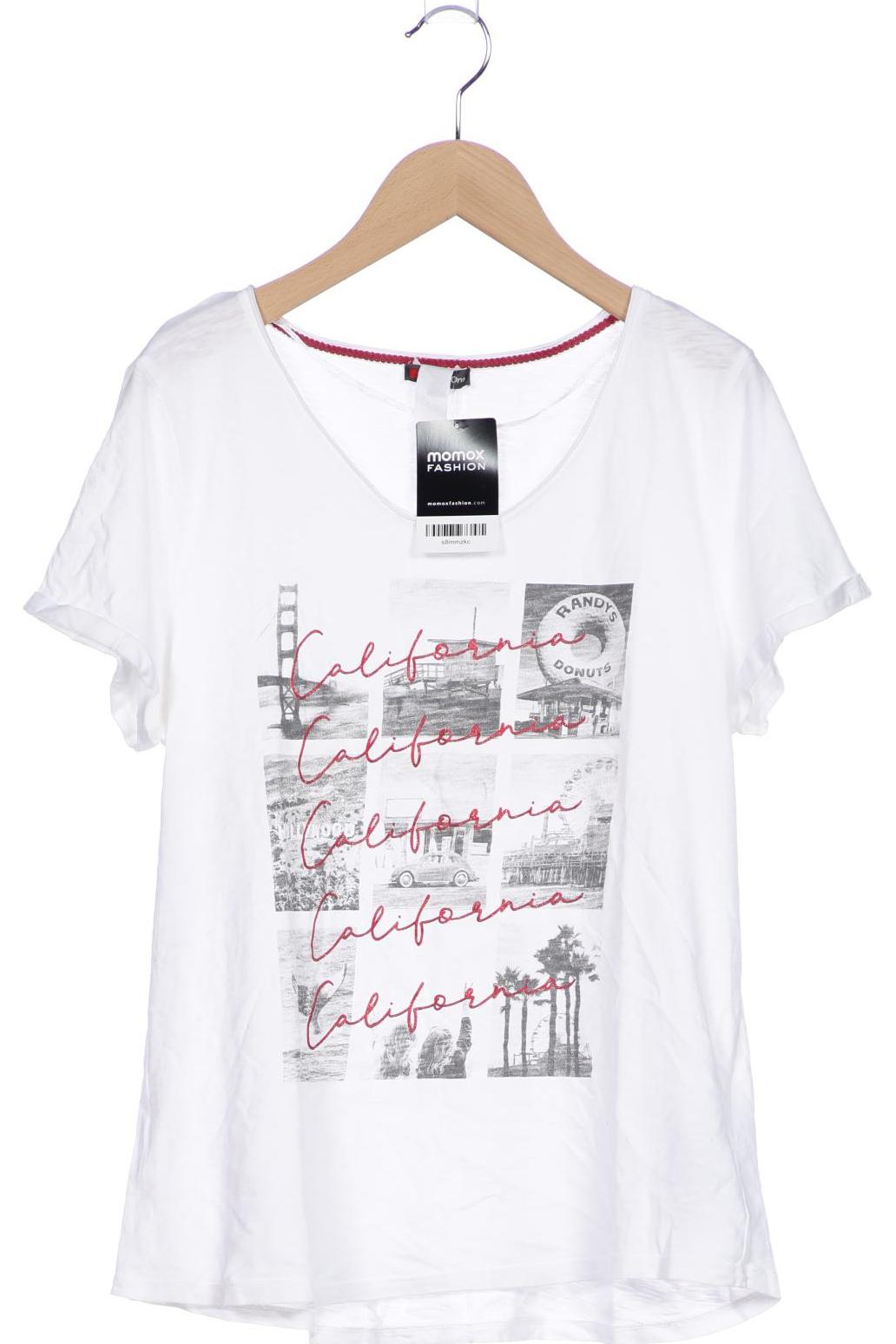 

Street One Damen T-Shirt, weiß, Gr. 40