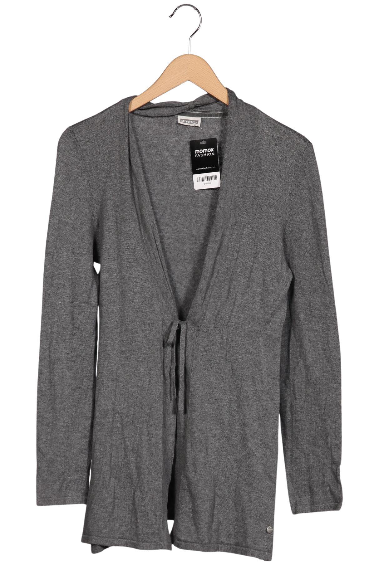 

Street One Damen Strickjacke, grau, Gr. 42