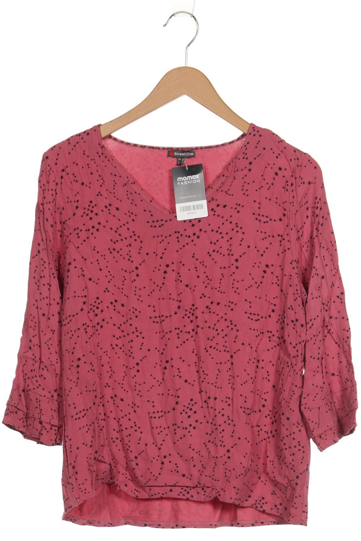 

Street One Damen Langarmshirt, pink, Gr. 40