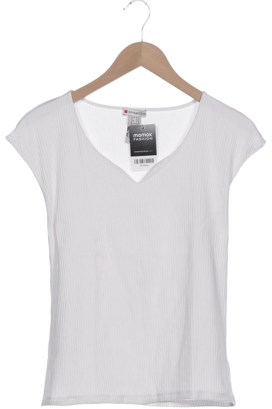

Street One Damen T-Shirt, weiß, Gr. 40