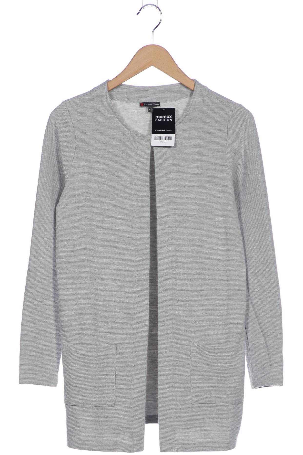 

Street One Damen Strickjacke, grau, Gr. 36
