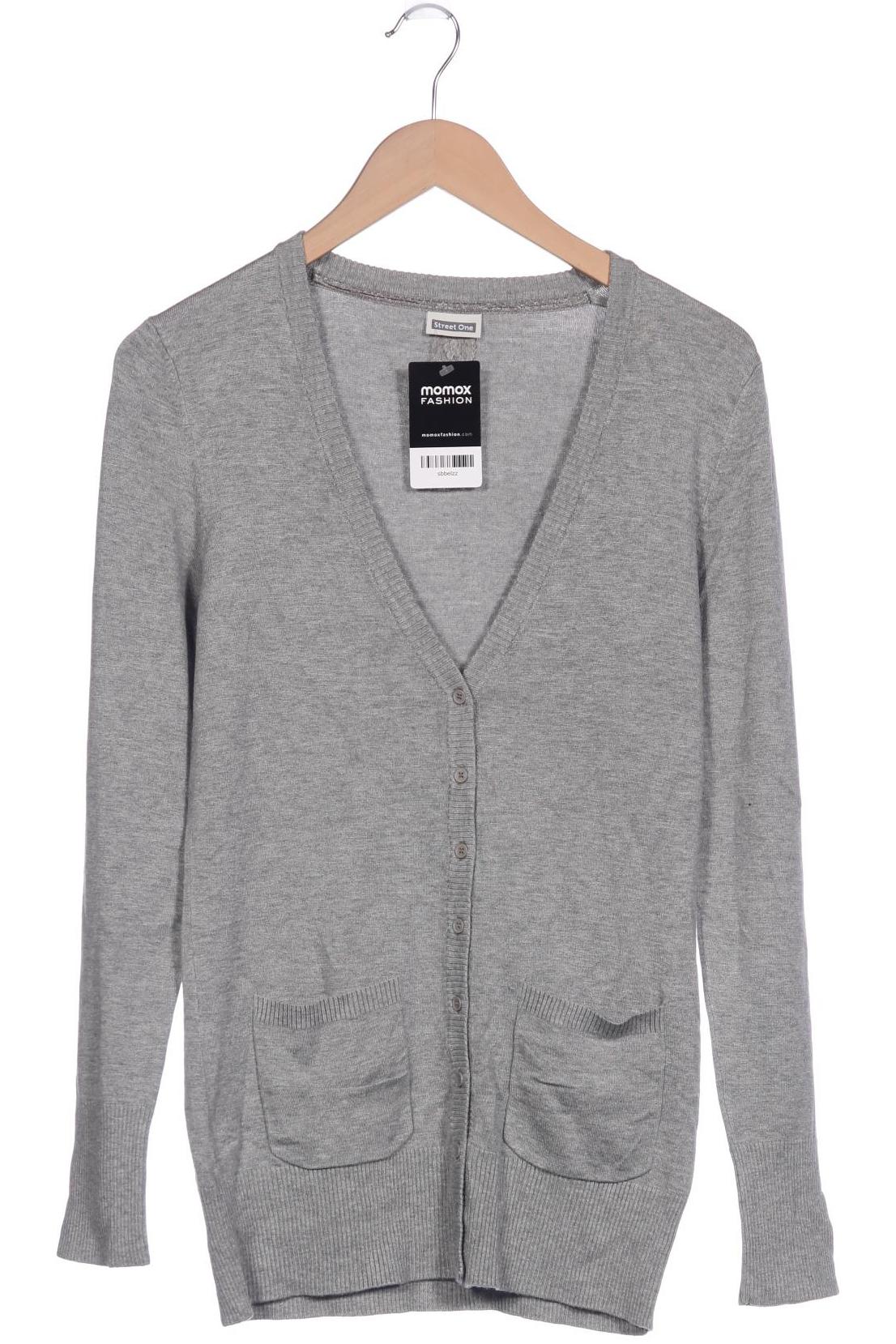 

Street One Damen Strickjacke, grau, Gr. 38