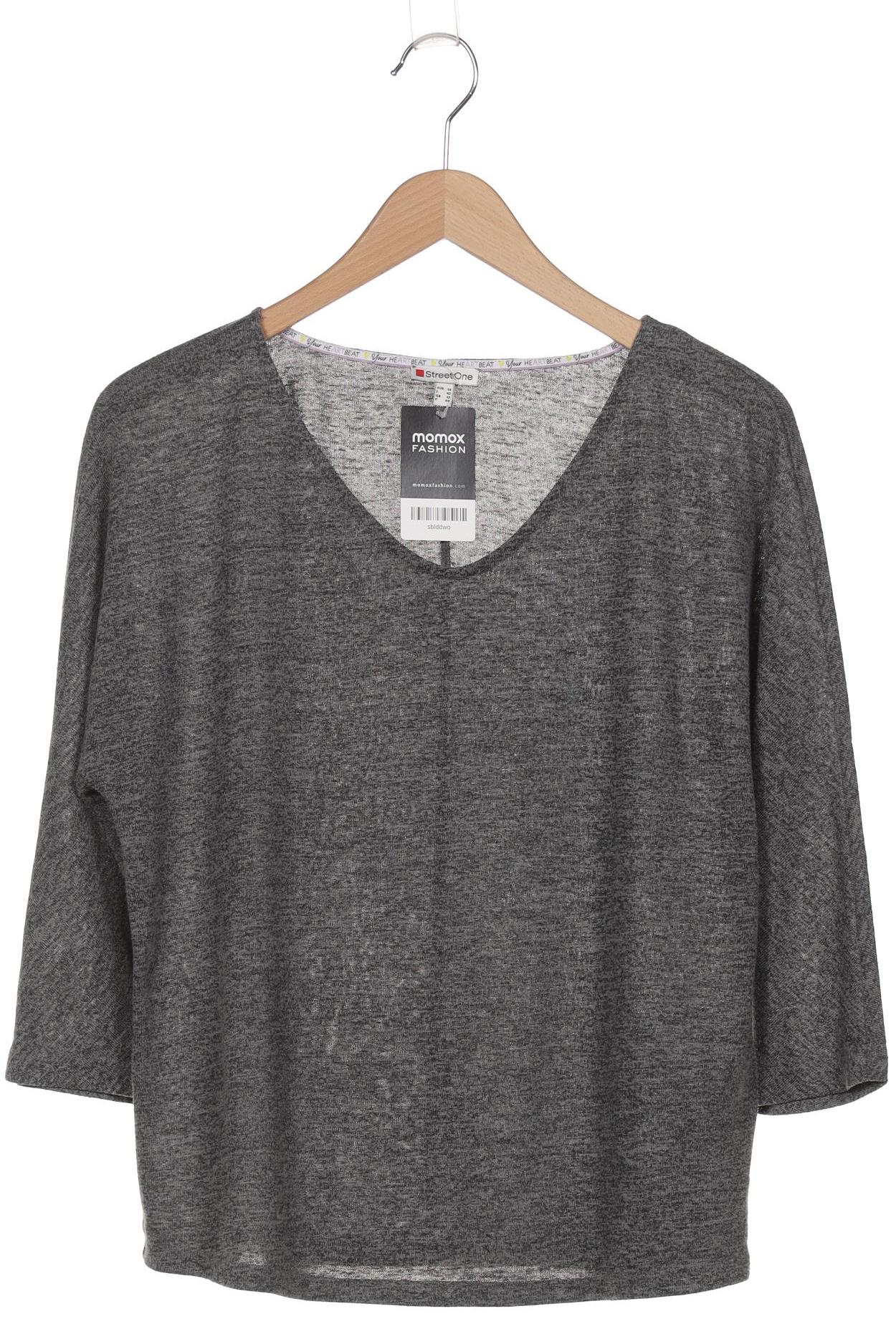 

Street One Damen Langarmshirt, grau, Gr. 38