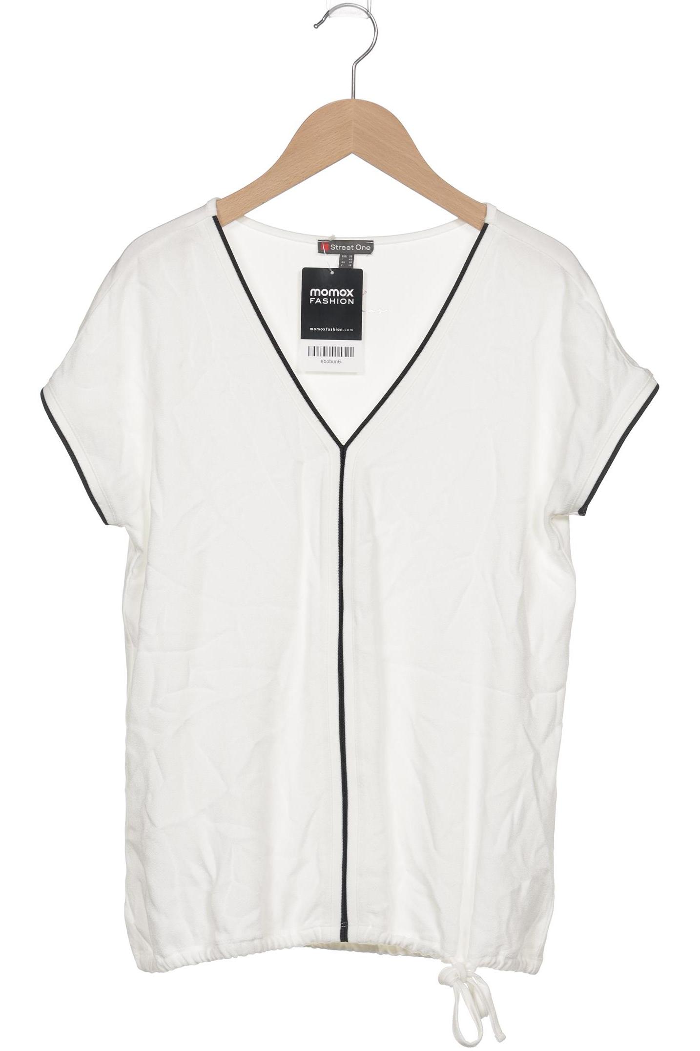 

Street One Damen T-Shirt, weiß, Gr. 36
