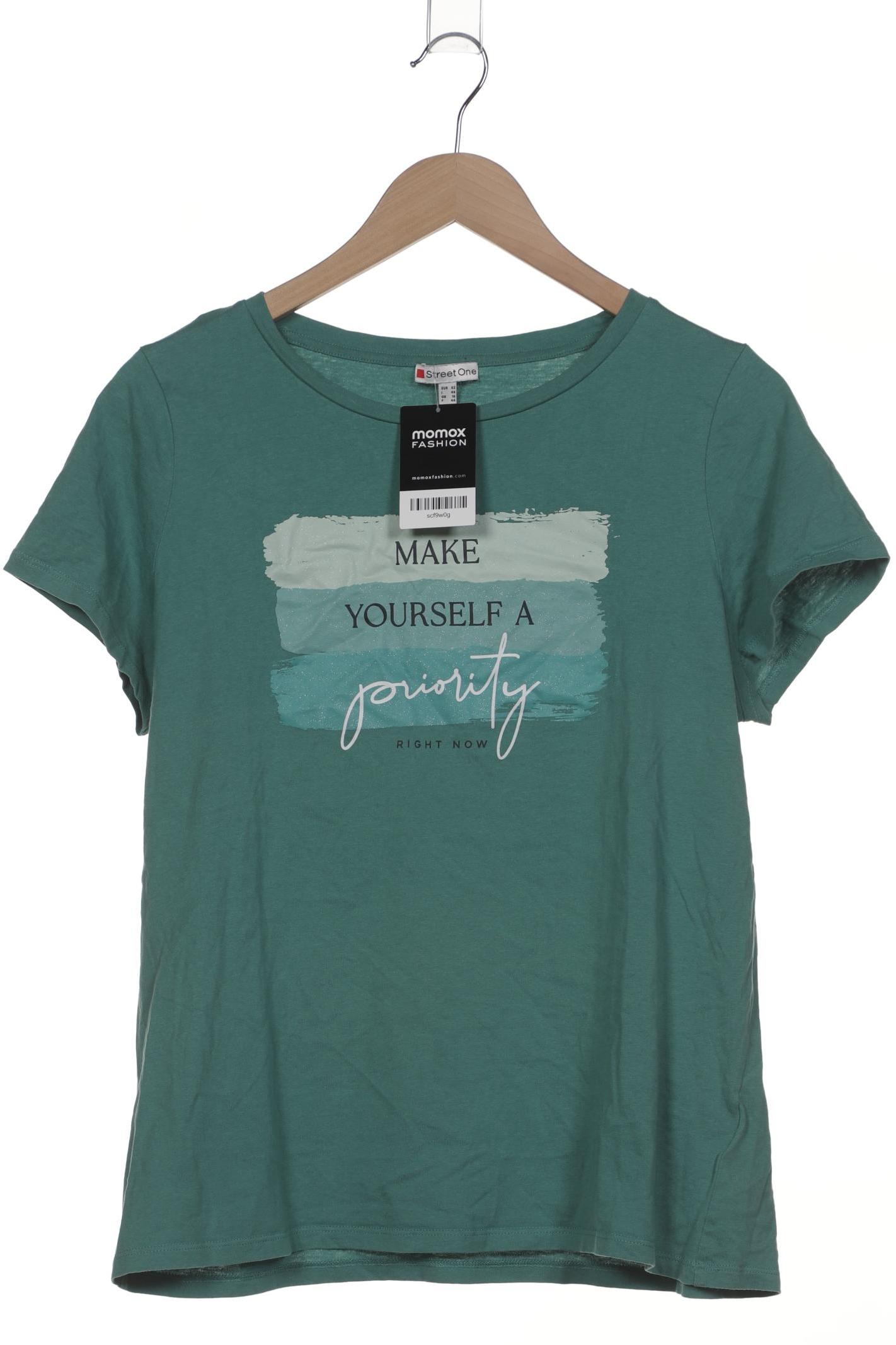 

Street One Damen T-Shirt, grün, Gr. 42