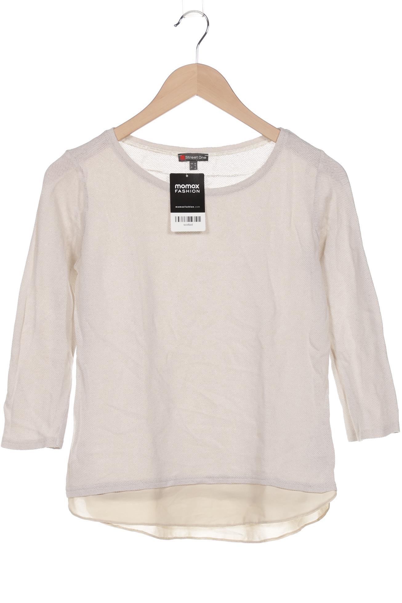 

Street One Damen Pullover, cremeweiß, Gr. 34