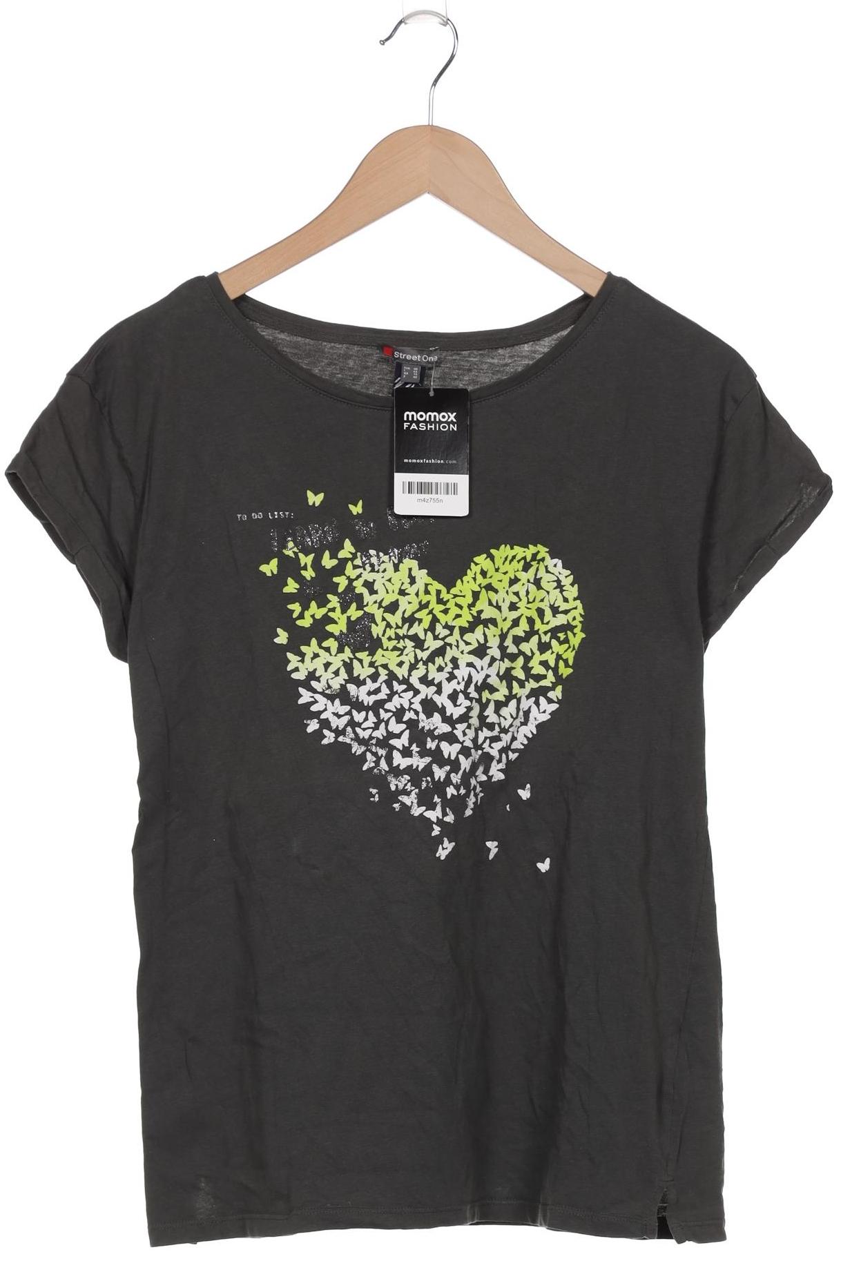 

Street One Damen T-Shirt, grün, Gr. 40