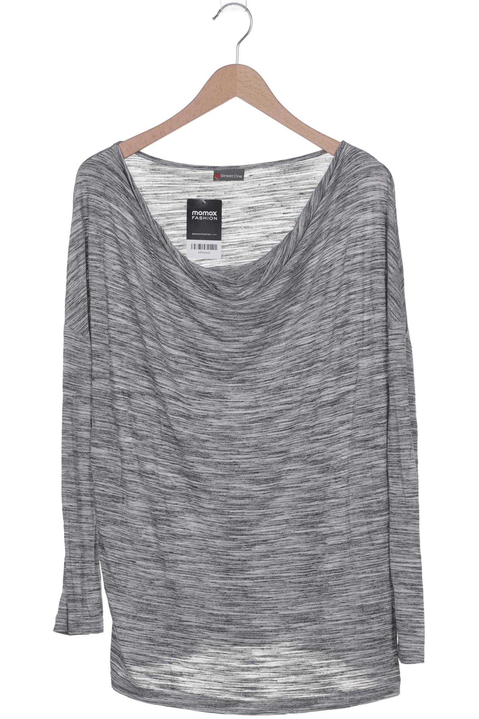 

Street One Damen Langarmshirt, grau, Gr. 42