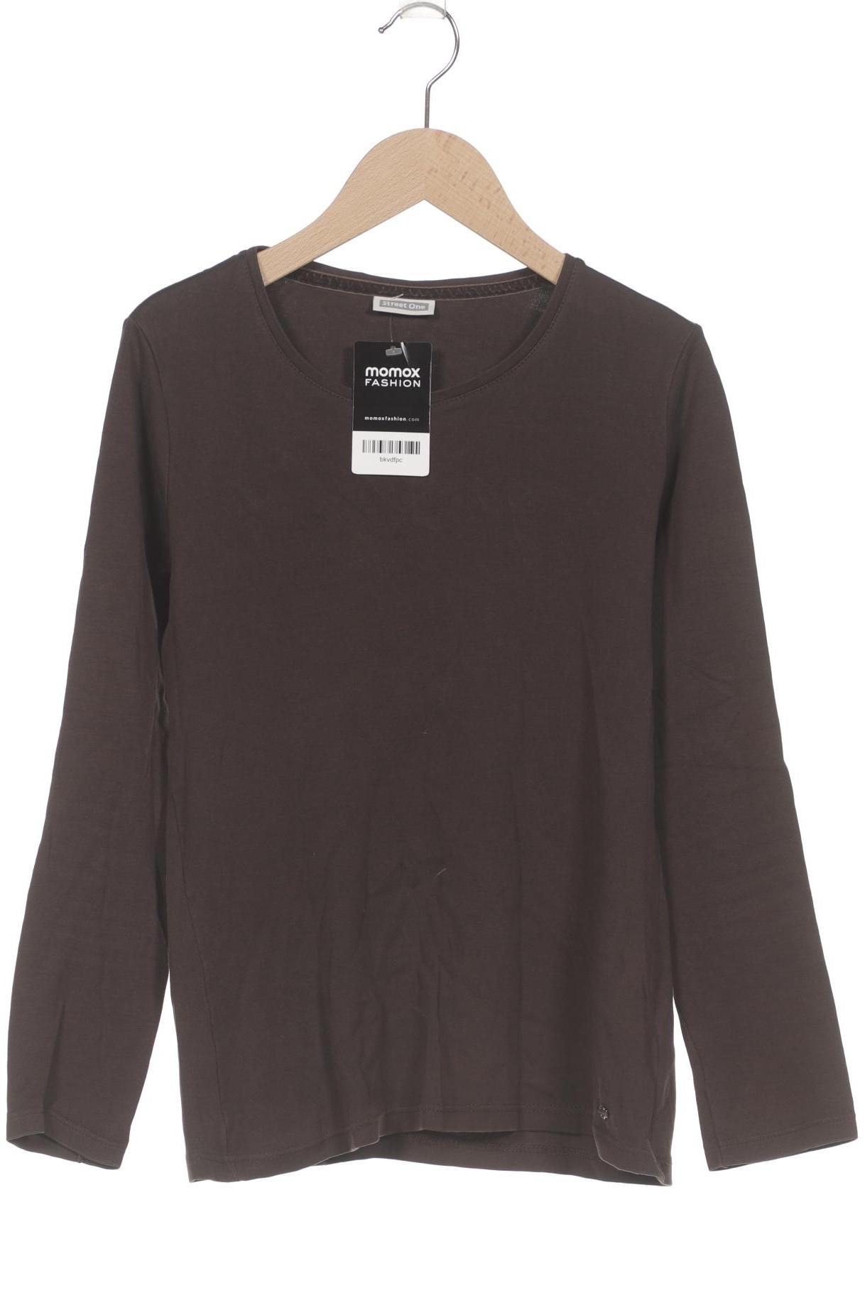 

Street One Damen Langarmshirt, braun, Gr. 40