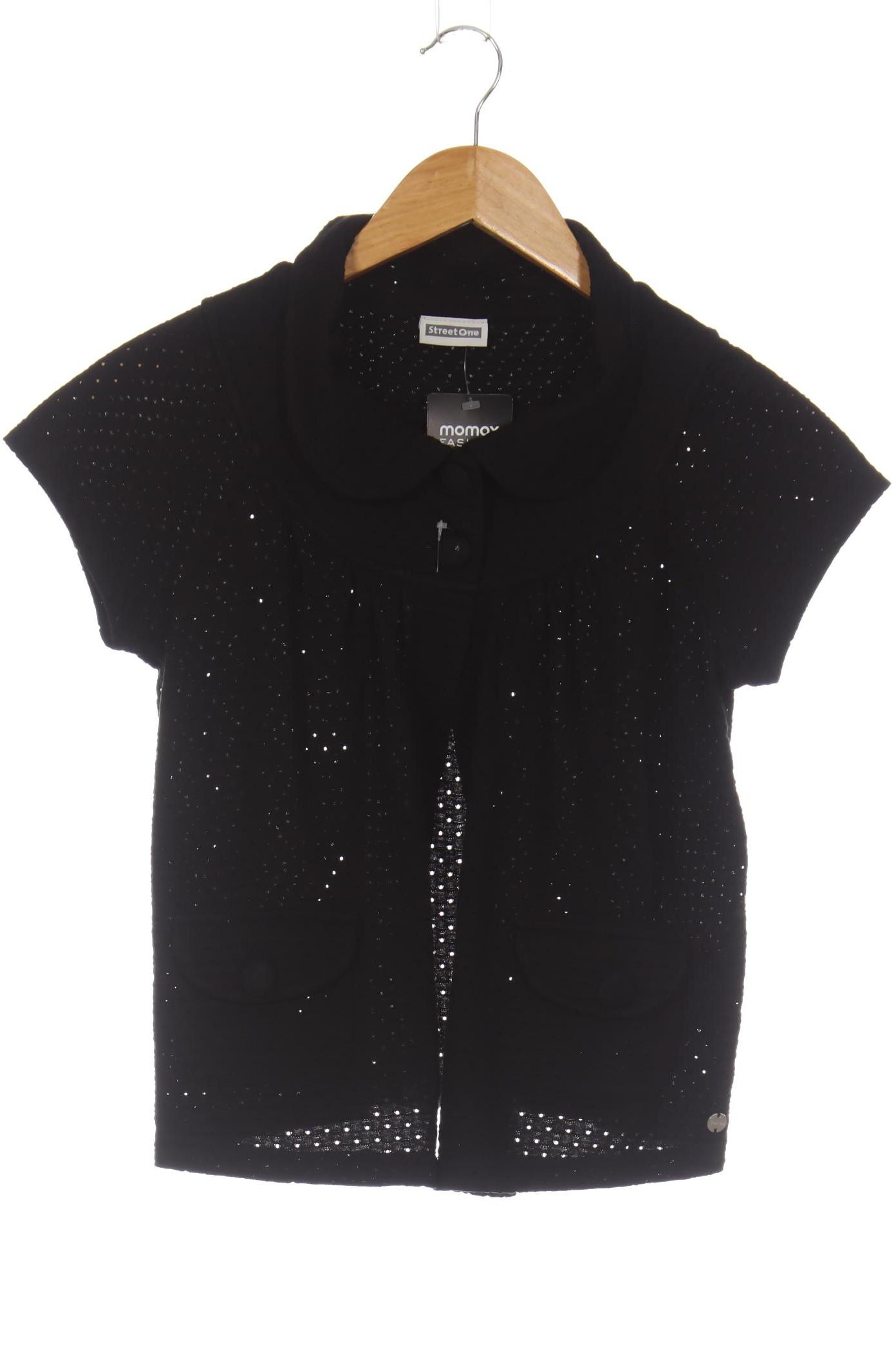 

Street One Damen Strickjacke, schwarz, Gr. 36