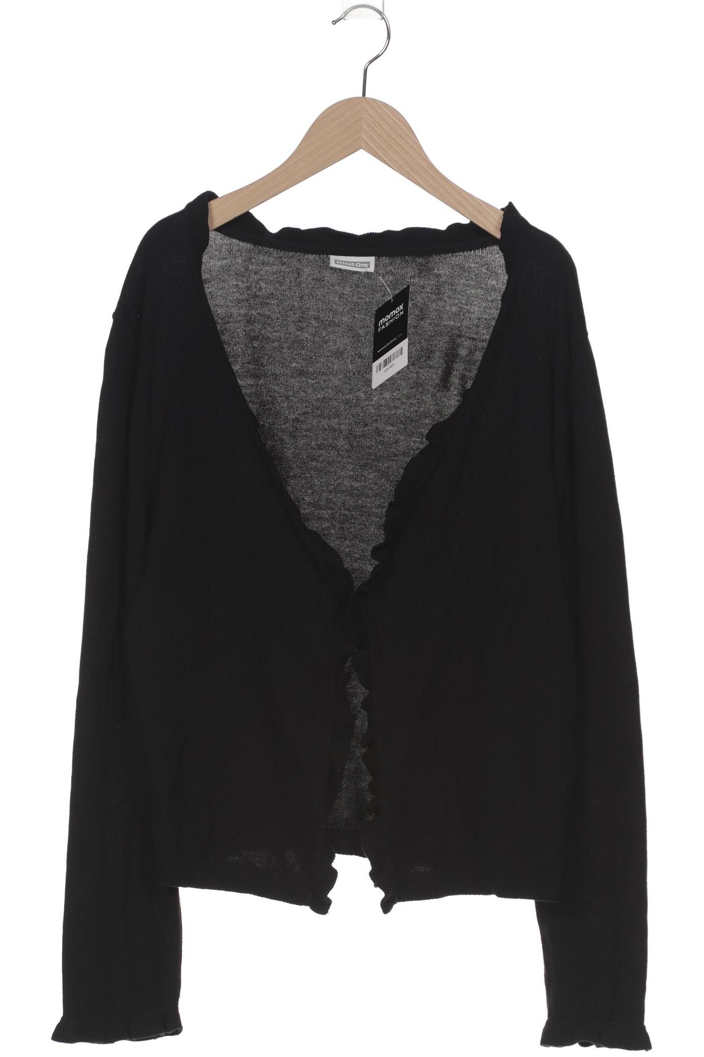

Street One Damen Strickjacke, schwarz, Gr. 44