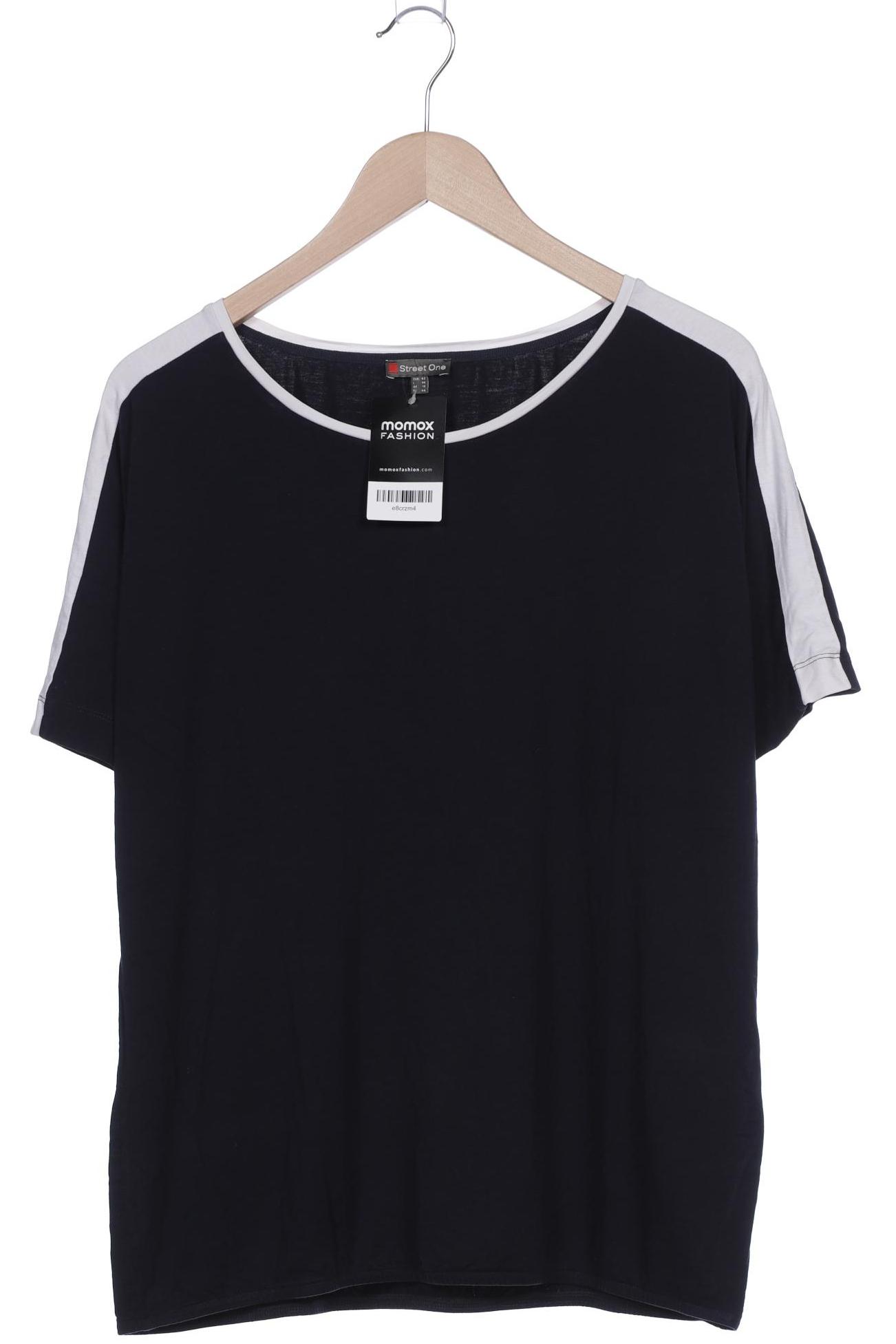 

Street One Damen T-Shirt, marineblau, Gr. 42