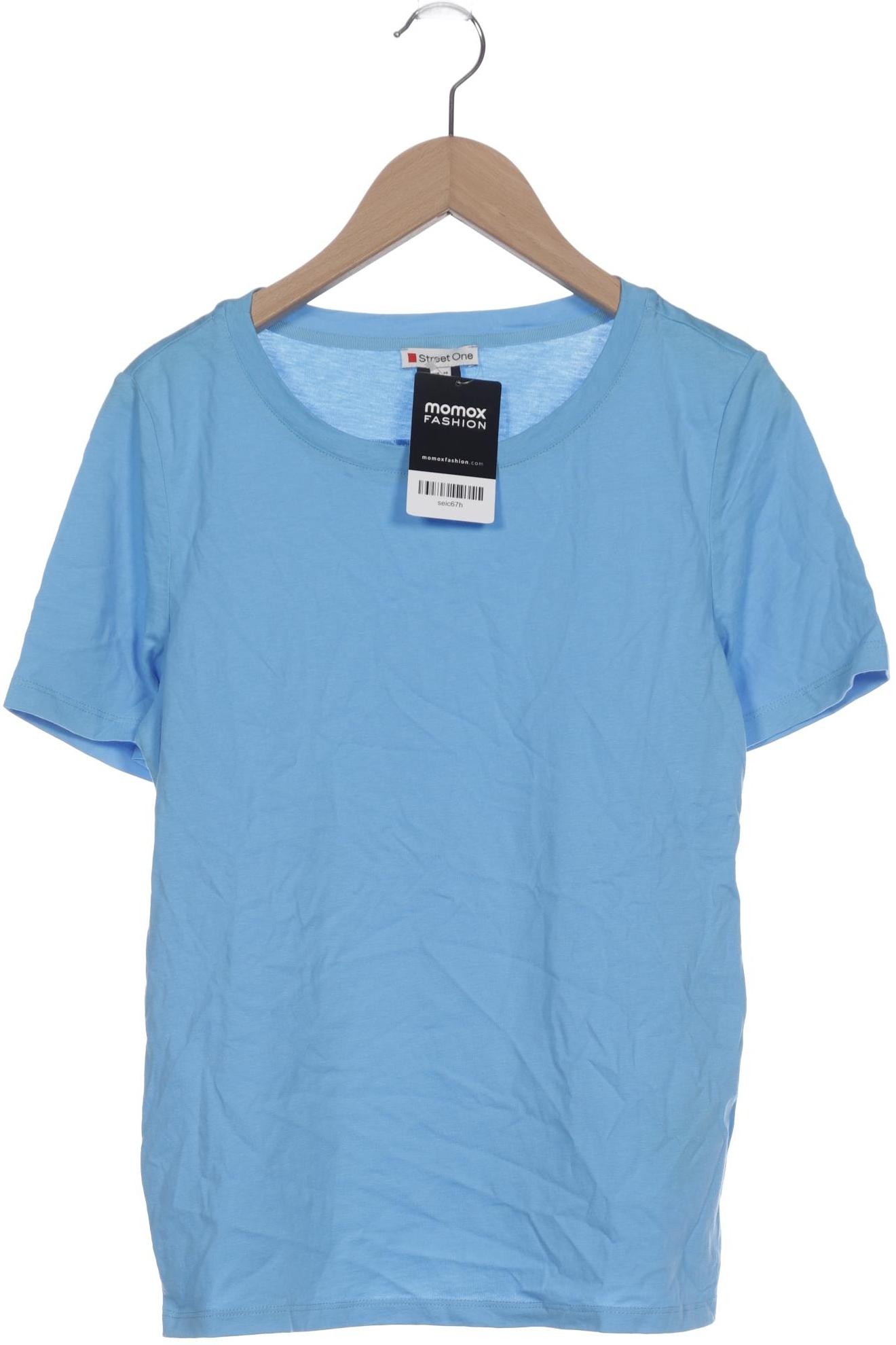

Street One Damen T-Shirt, blau, Gr. 34