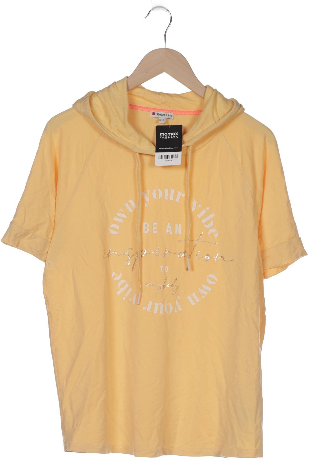 

Street One Damen Kapuzenpullover, gelb, Gr. 44