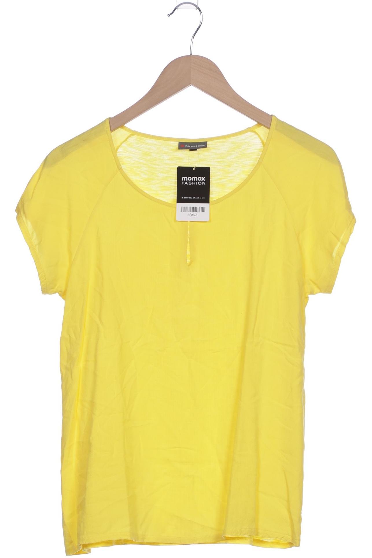

Street One Damen T-Shirt, gelb, Gr. 38