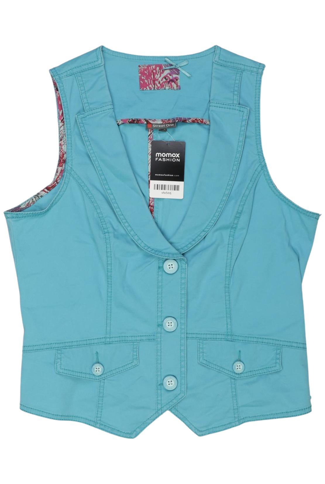 

Street One Damen Weste, türkis, Gr. 42