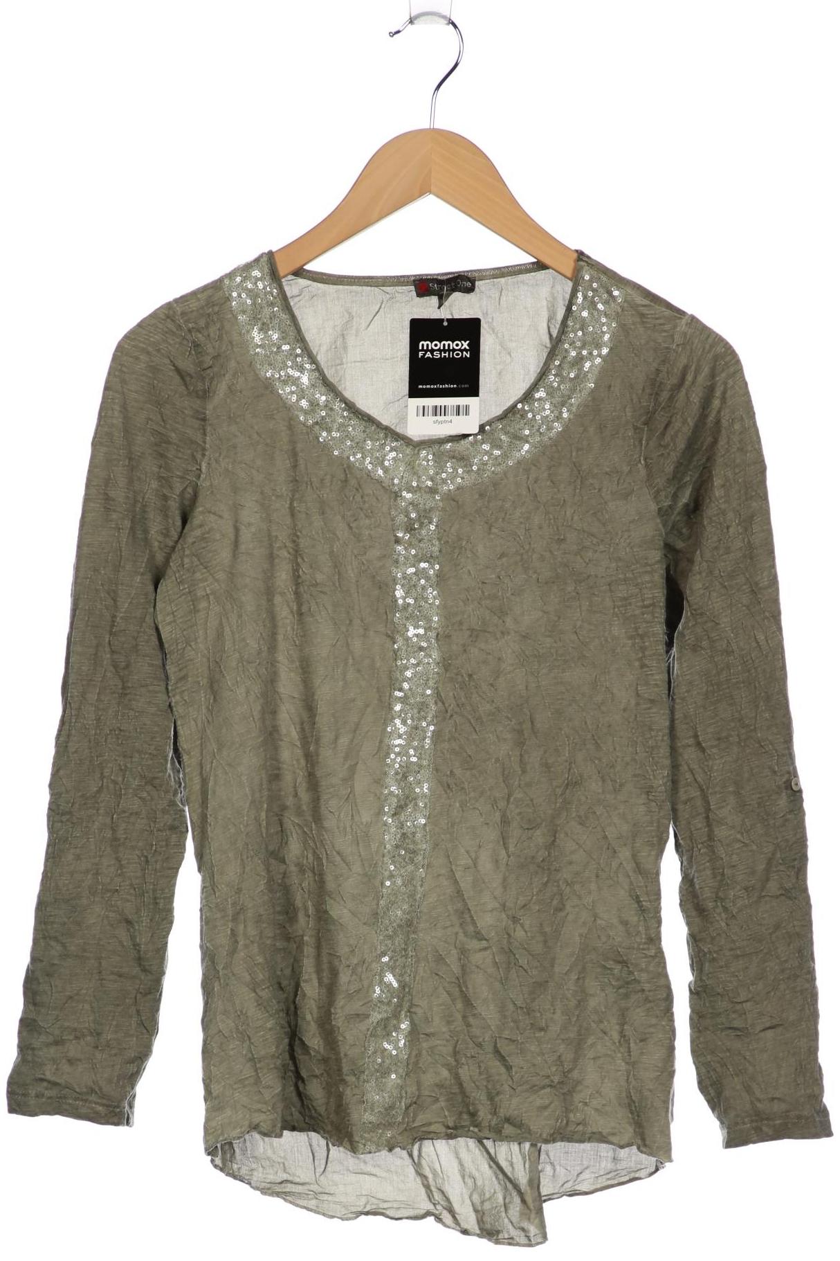 

Street One Damen Langarmshirt, grau, Gr. 36
