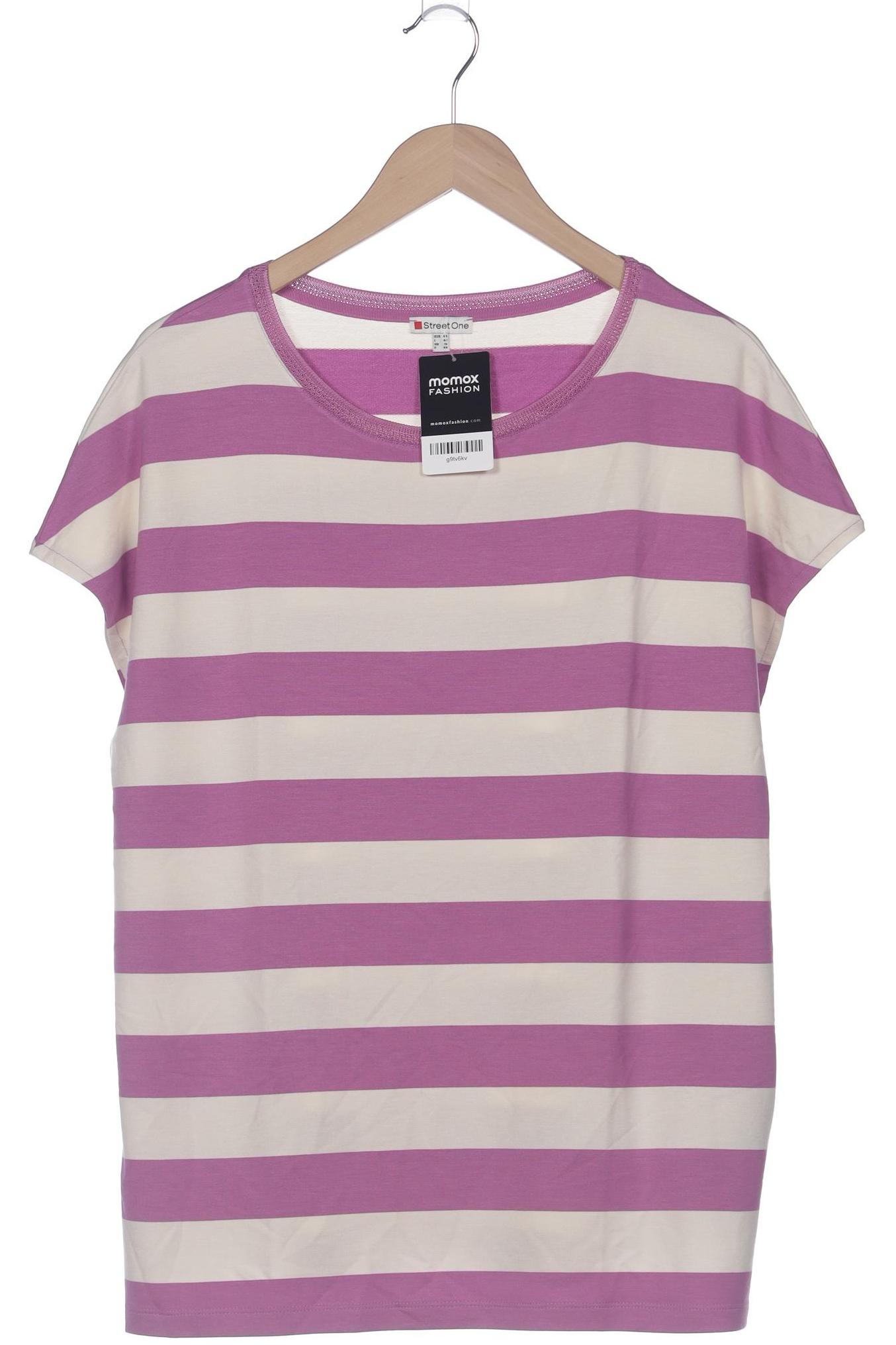 

Street One Damen T-Shirt, cremeweiß, Gr. 44