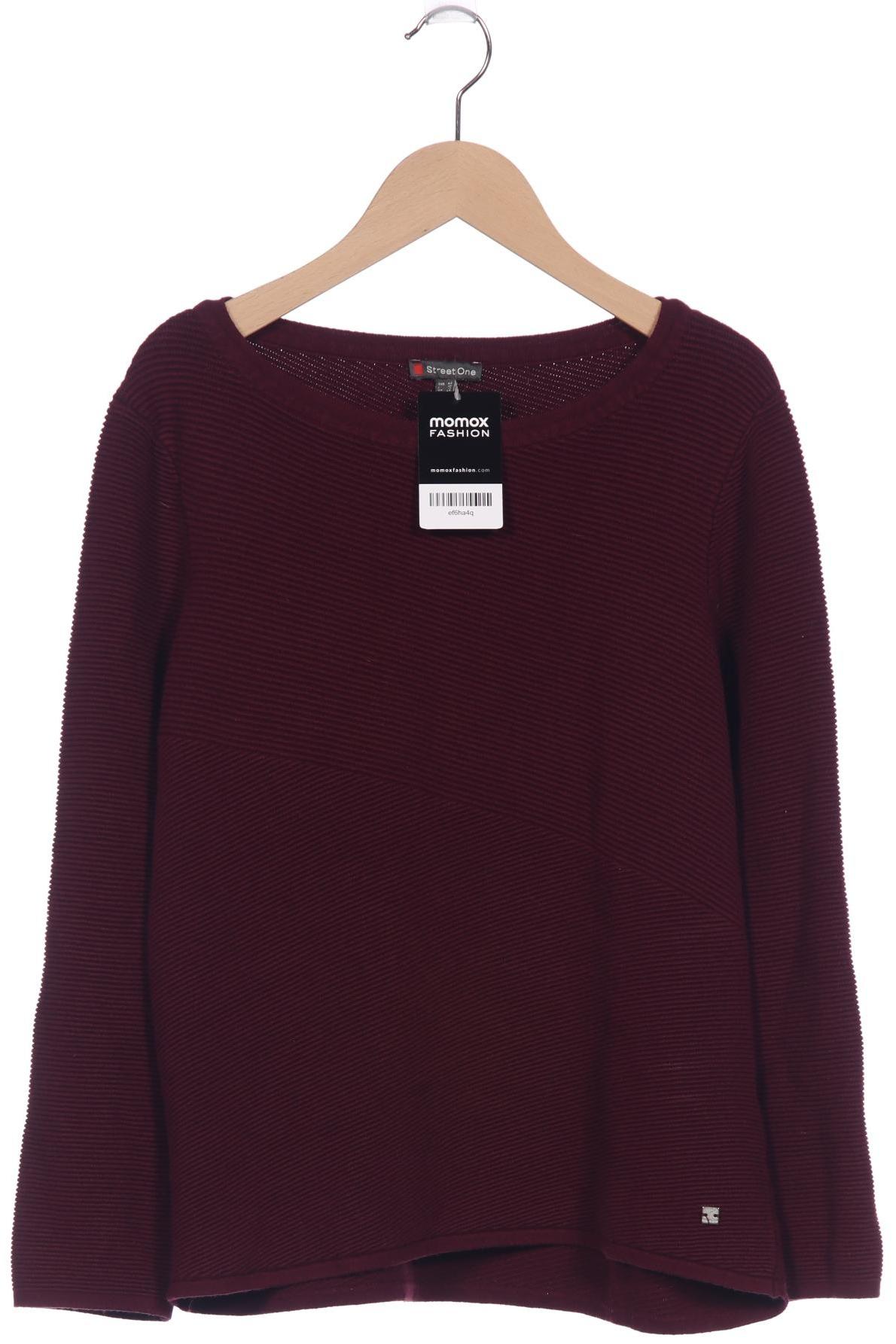 

Street One Damen Pullover, bordeaux, Gr. 42
