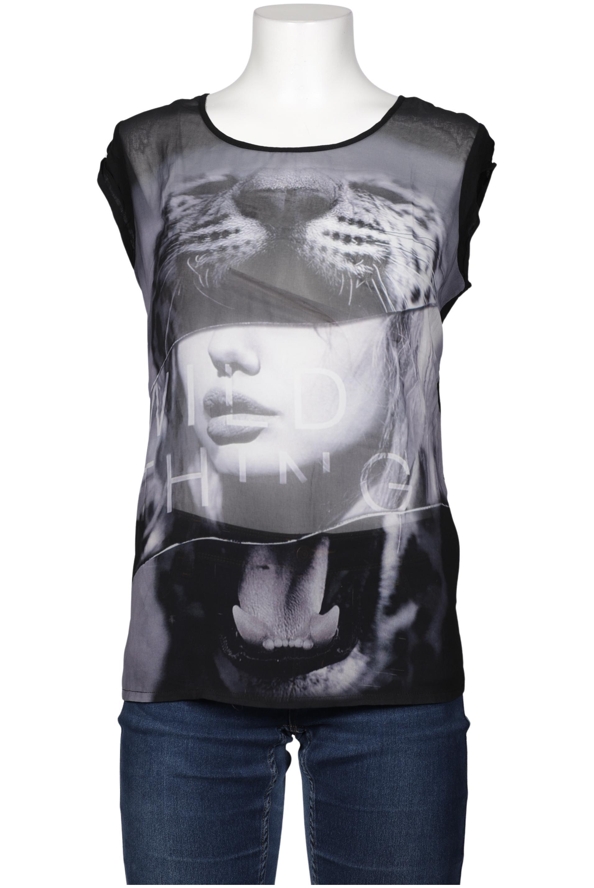 

Street One Damen T-Shirt, schwarz, Gr. 38