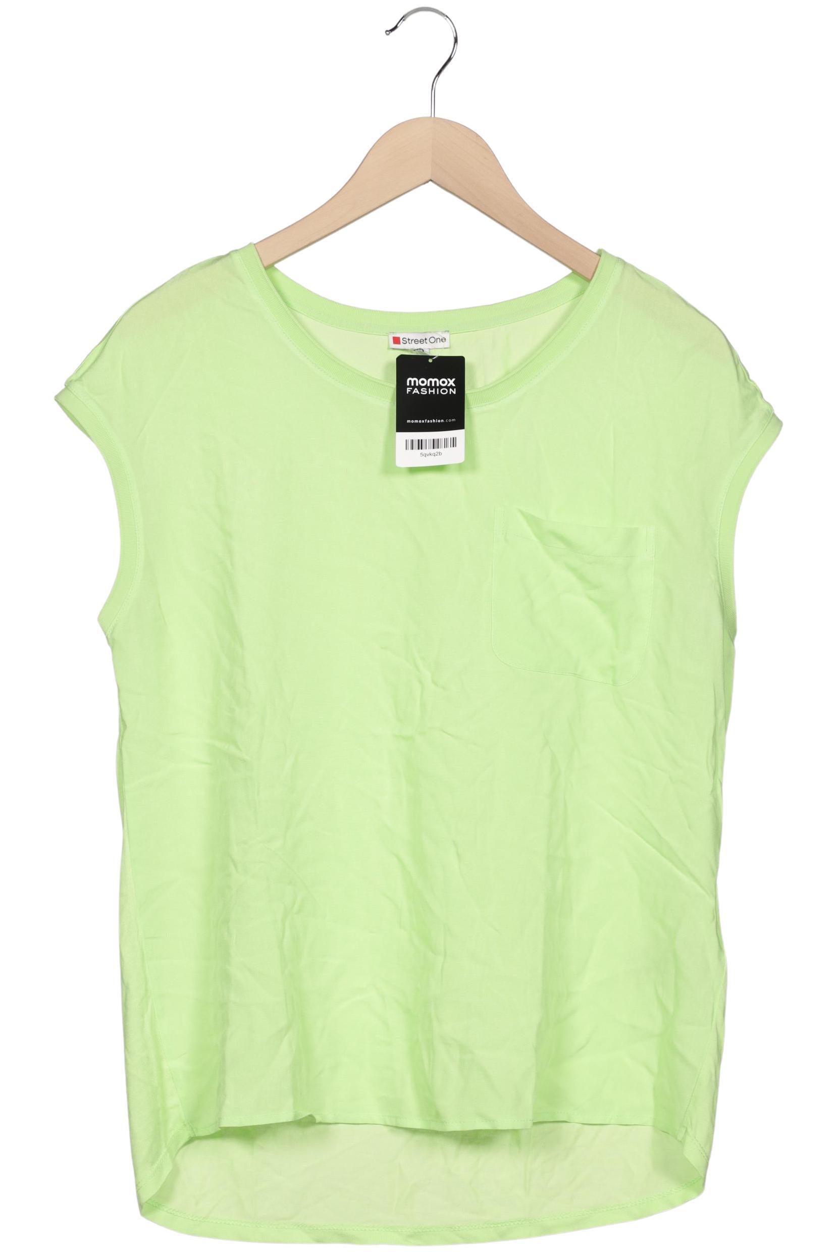 

Street One Damen T-Shirt, hellgrün, Gr. 38