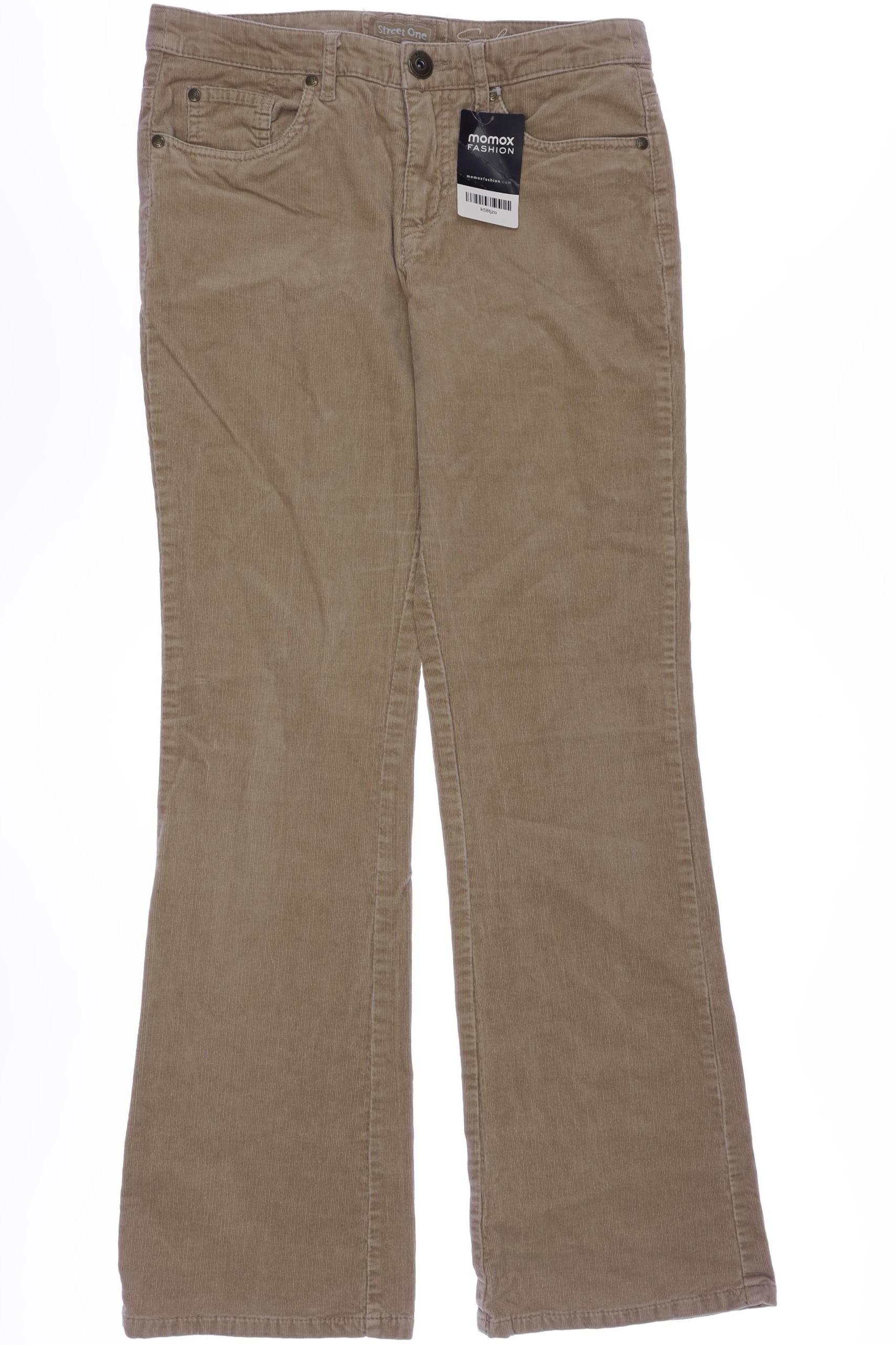 

Street One Damen Stoffhose, beige, Gr. 36