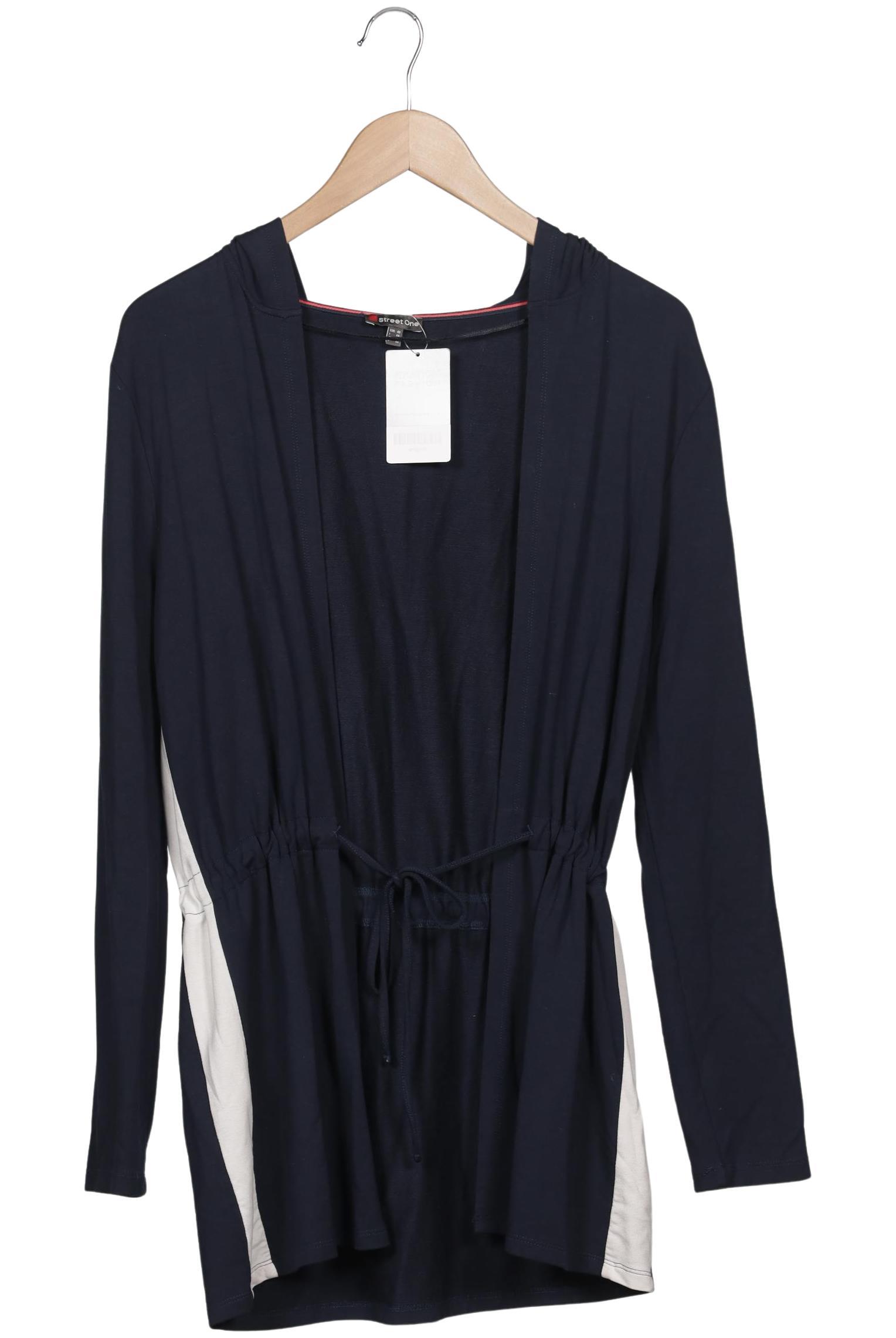 

Street One Damen Kapuzenpullover, marineblau, Gr. 40