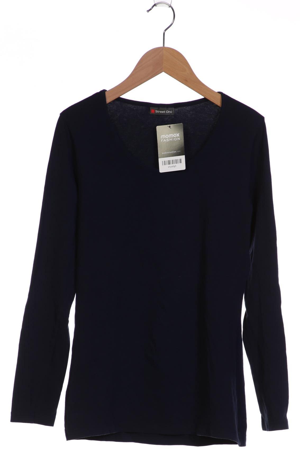 

Street One Damen Langarmshirt, marineblau