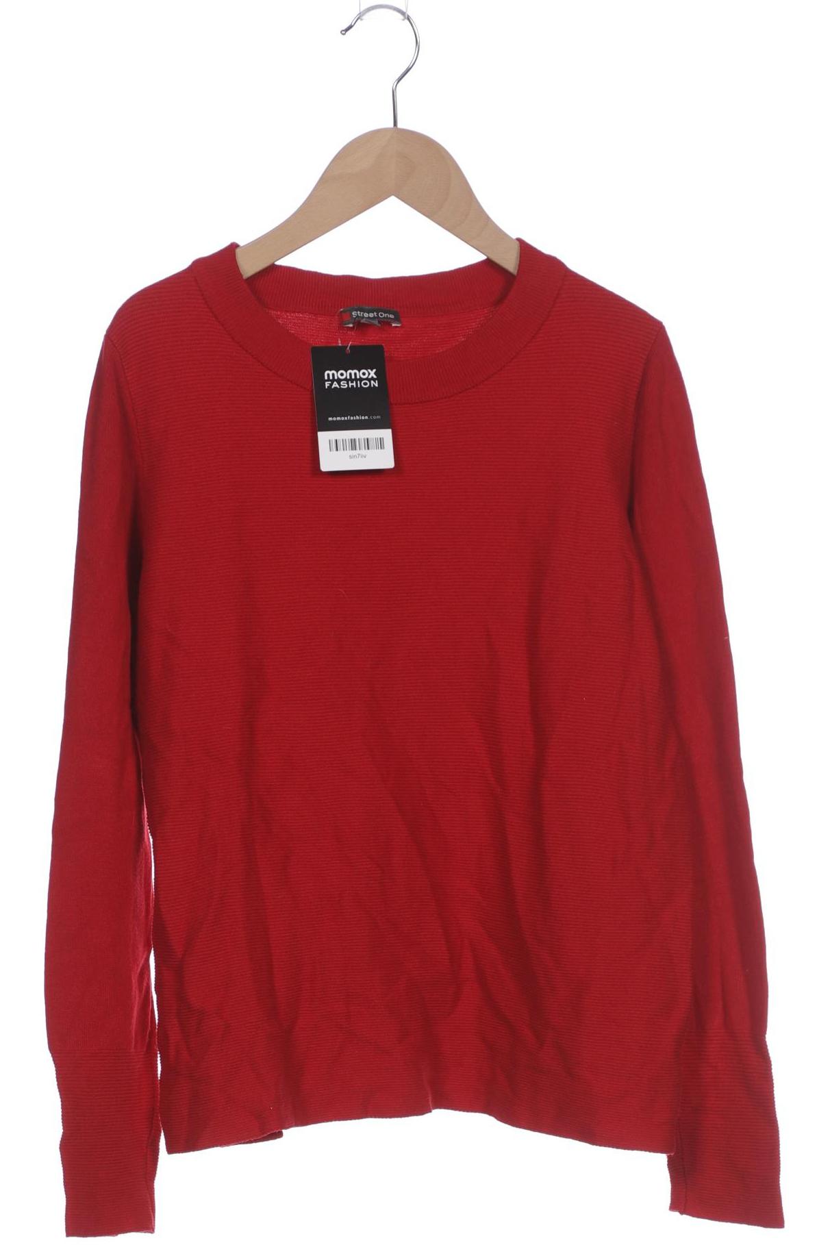 

Street One Damen Pullover, rot, Gr. 36