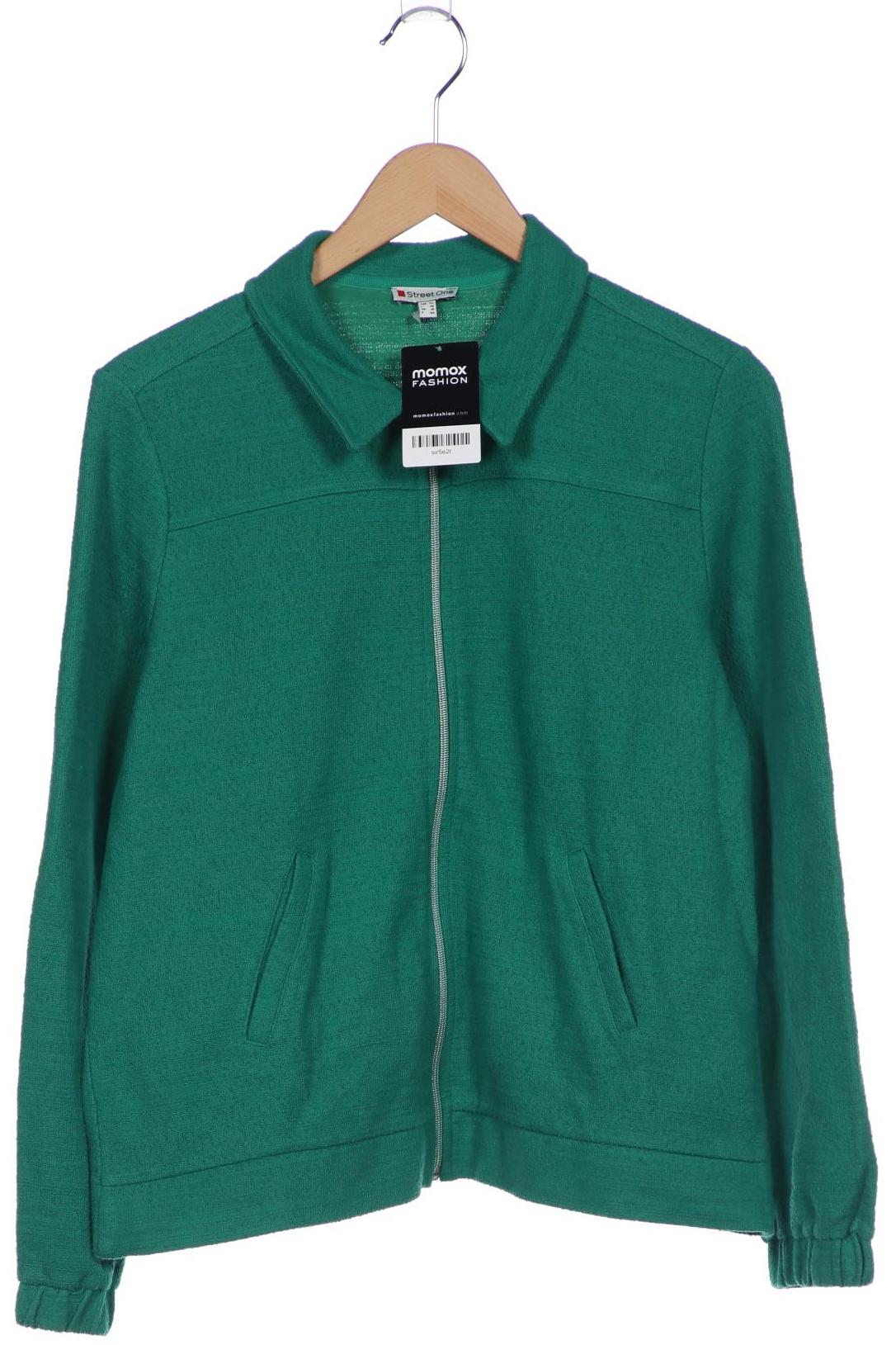 

Street One Damen Strickjacke, grün, Gr. 42
