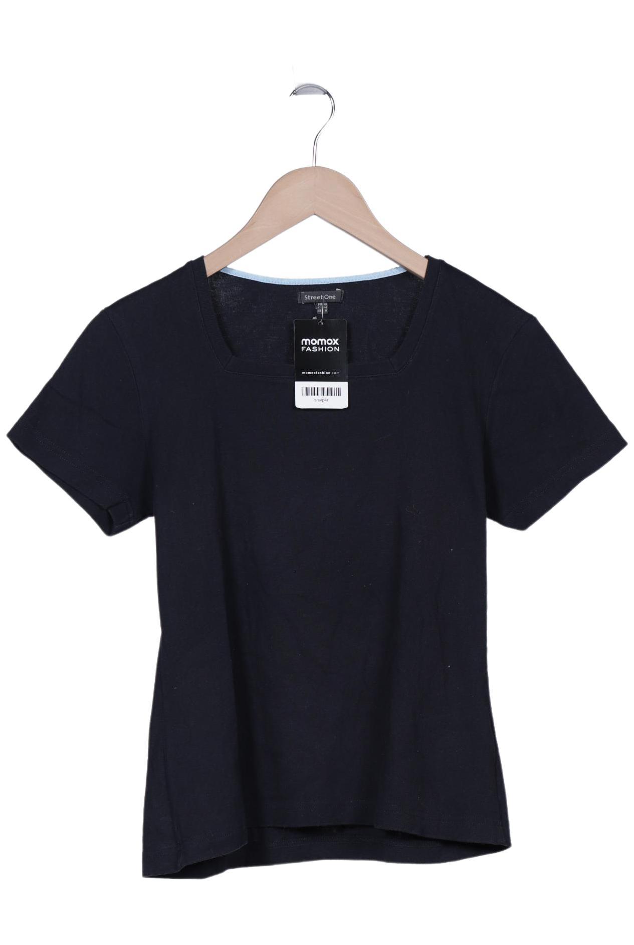 

Street One Damen T-Shirt, marineblau, Gr. 40