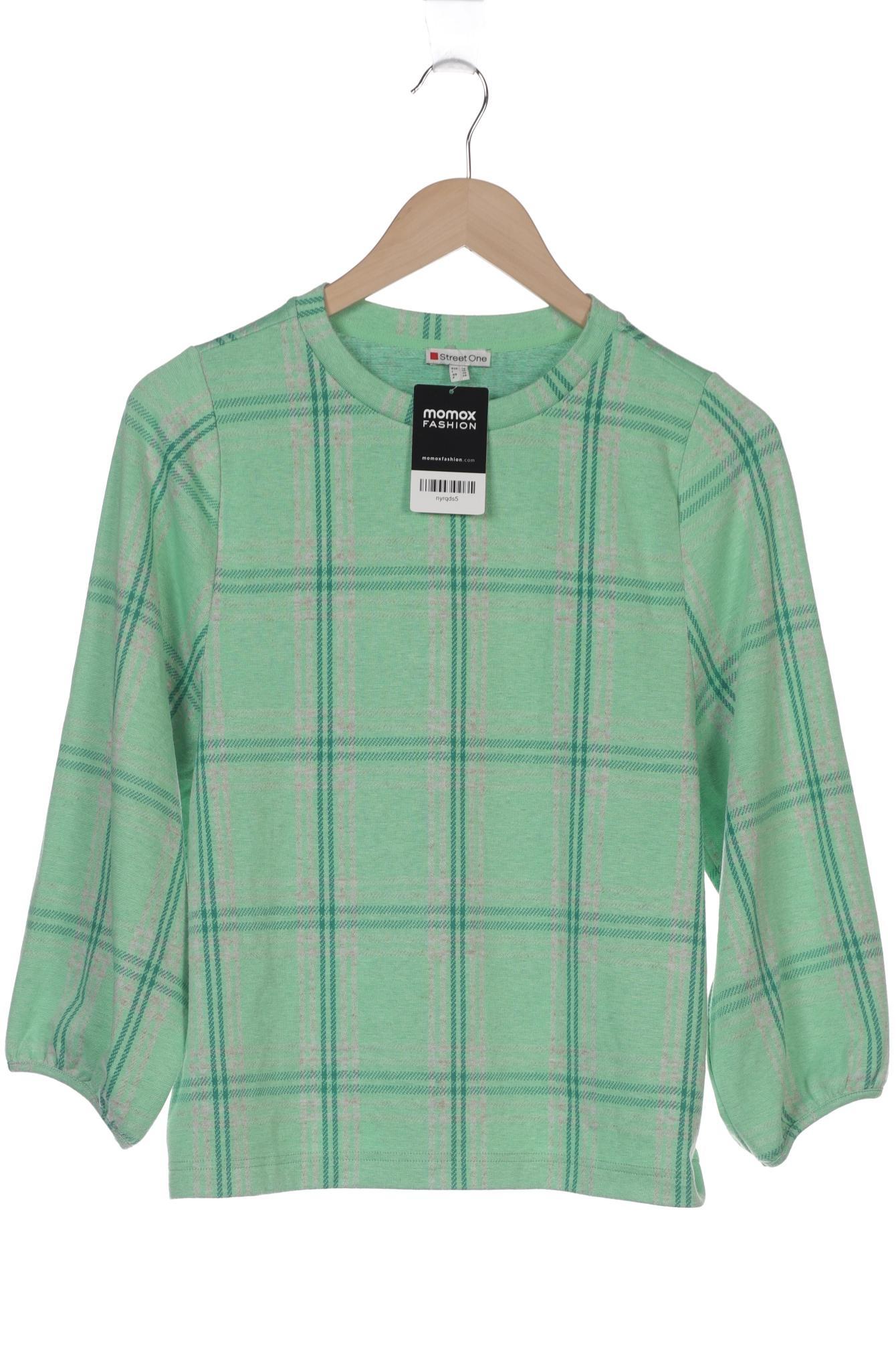 

Street One Damen Sweatshirt, grün, Gr. 36
