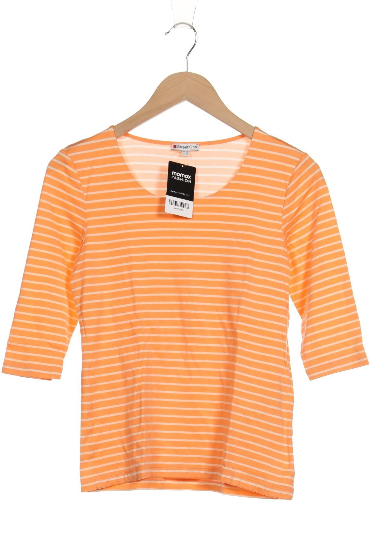 

Street One Damen Langarmshirt, orange, Gr. 38