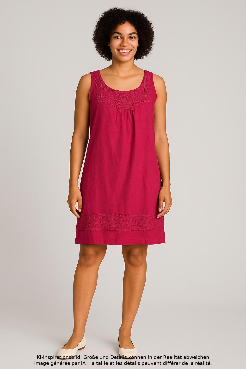 

Street One Damen Kleid, pink, Gr. 42