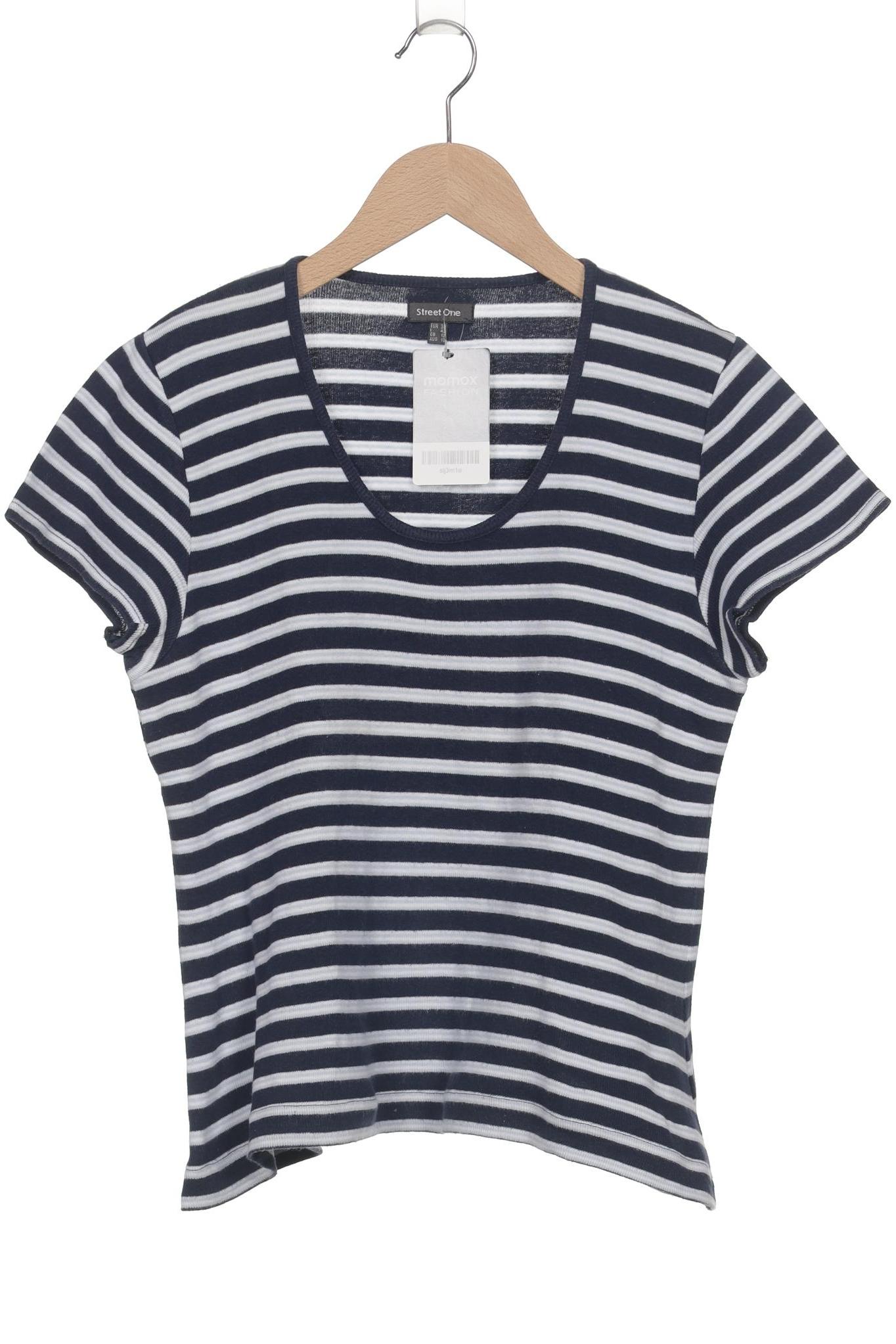 

Street One Damen T-Shirt, marineblau, Gr. 38