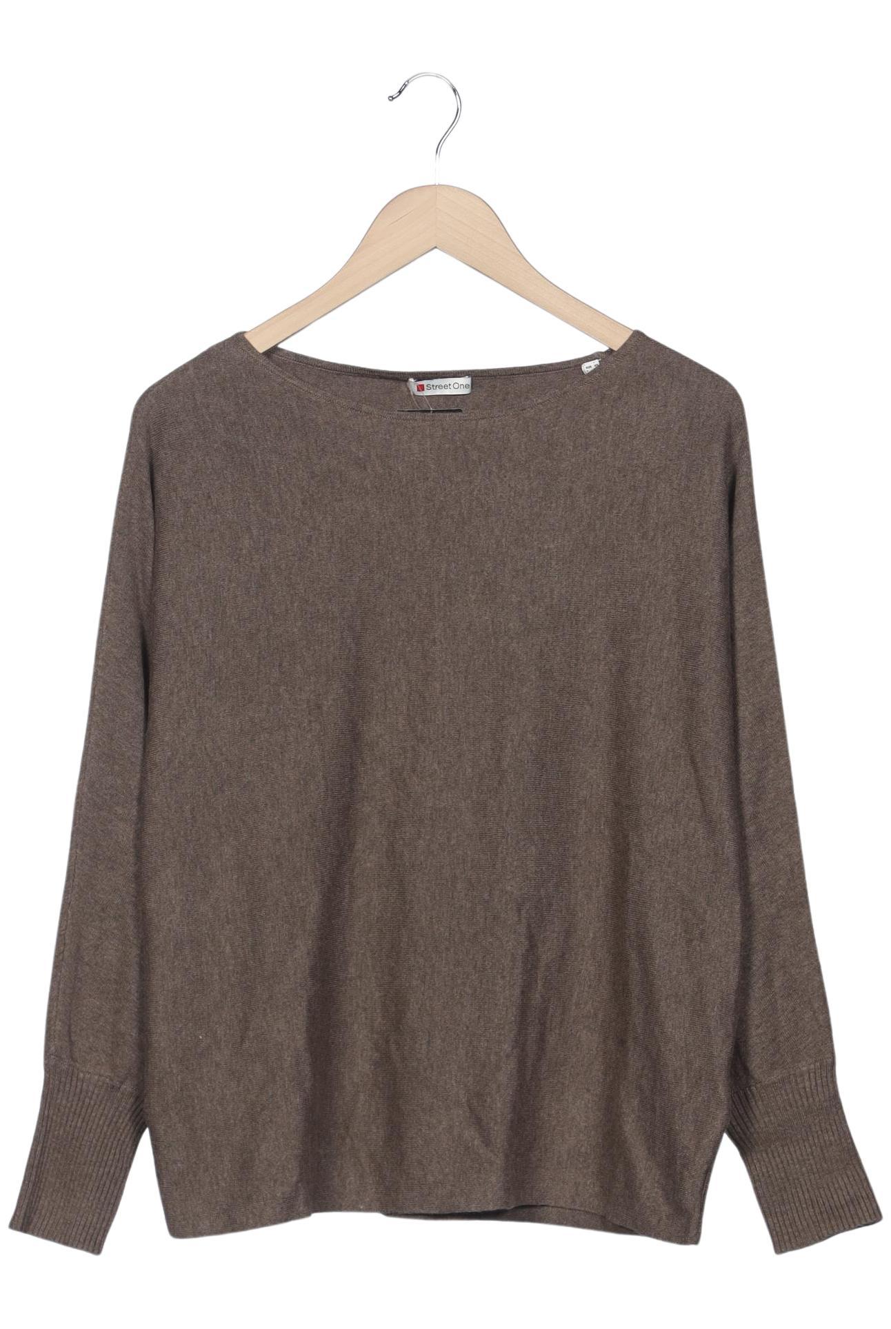 

Street One Damen Pullover, braun, Gr. 40