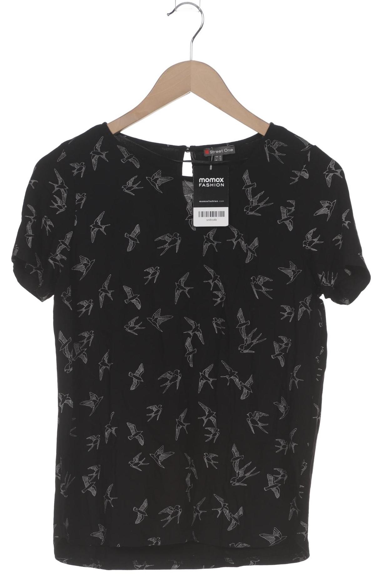 

Street One Damen T-Shirt, schwarz, Gr. 36