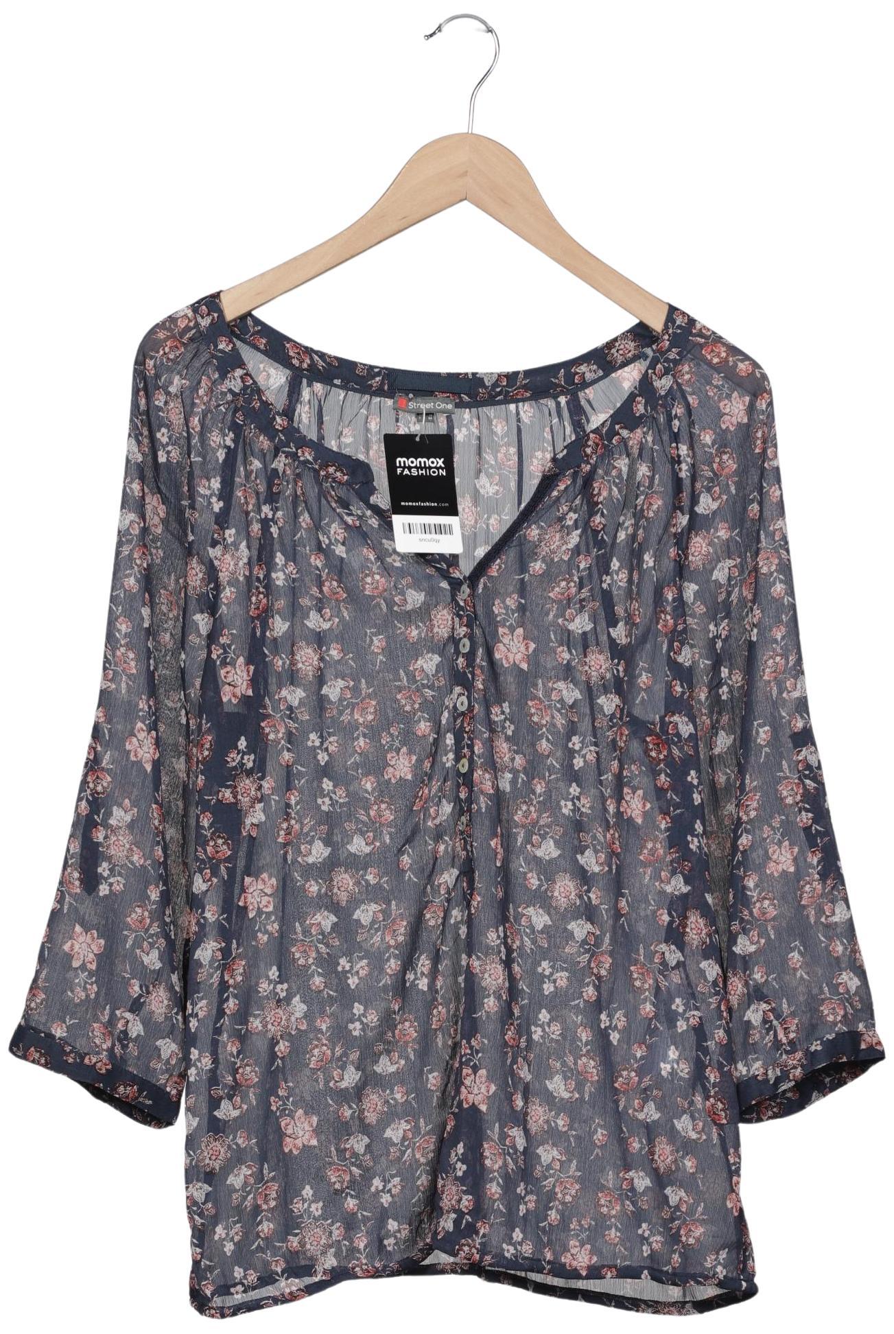 

Street One Damen Bluse, marineblau, Gr. 42