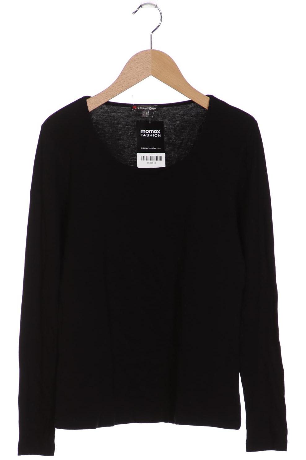 

Street One Damen Langarmshirt, schwarz, Gr. 38