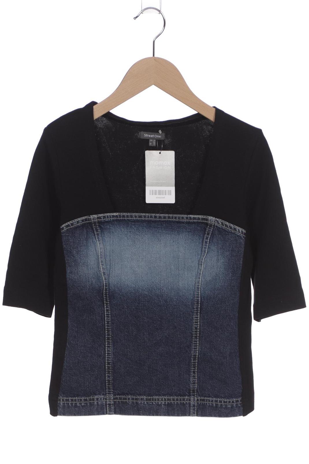 

Street One Damen T-Shirt, schwarz, Gr. 36