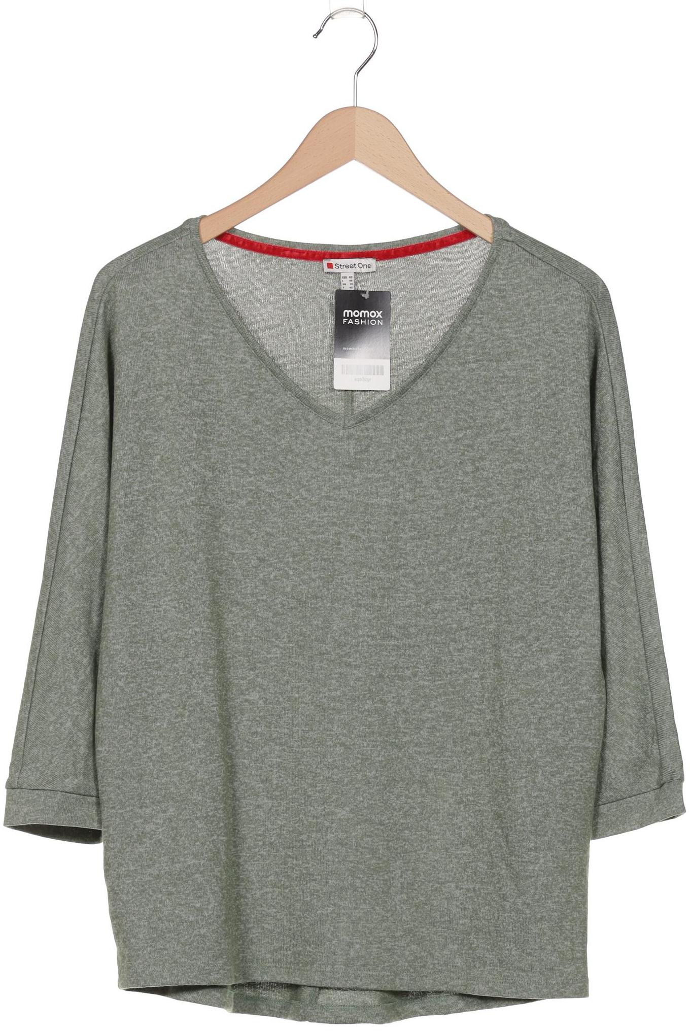 

Street One Damen Pullover, grün, Gr. 40
