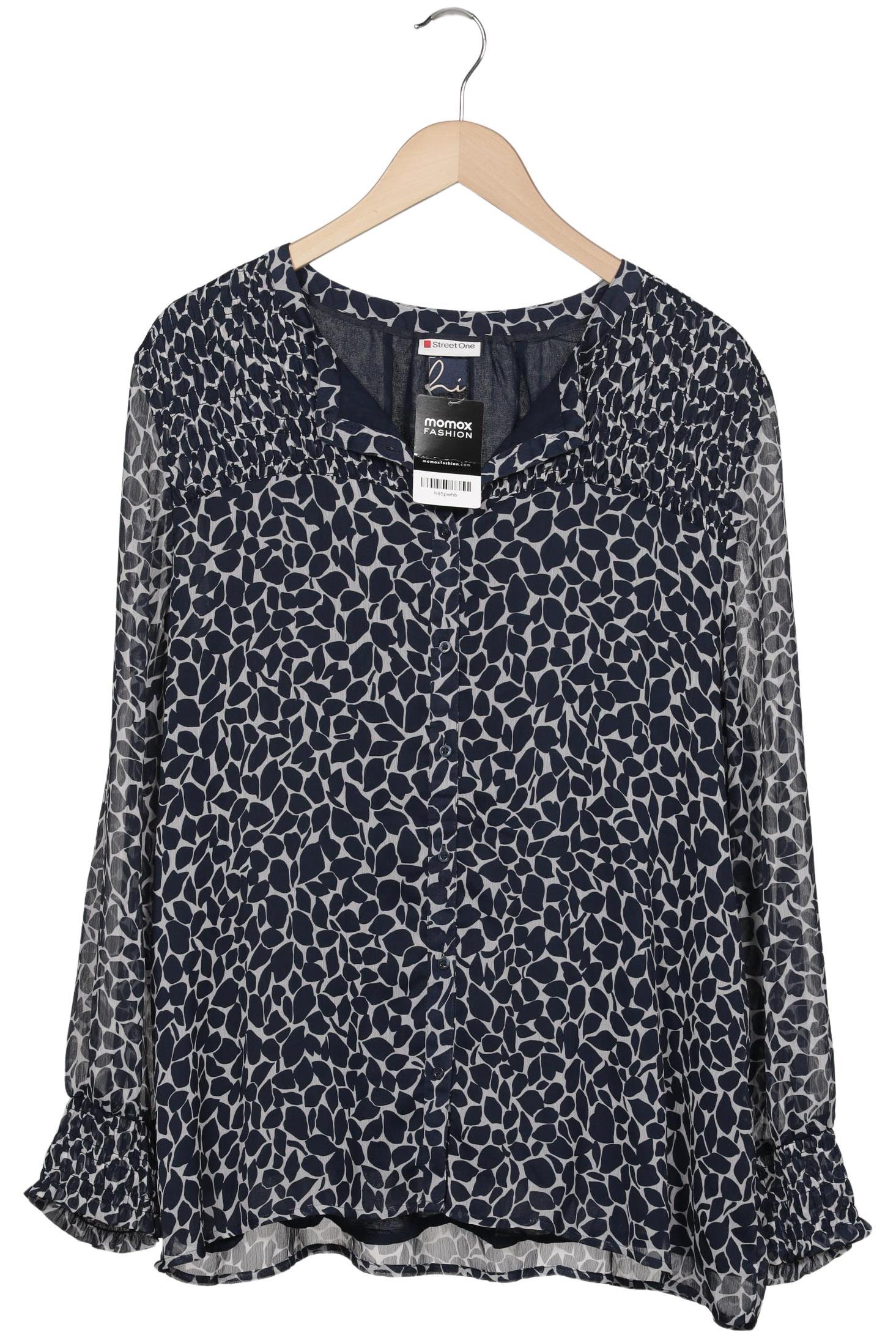 

Street One Damen Bluse, marineblau, Gr. 46