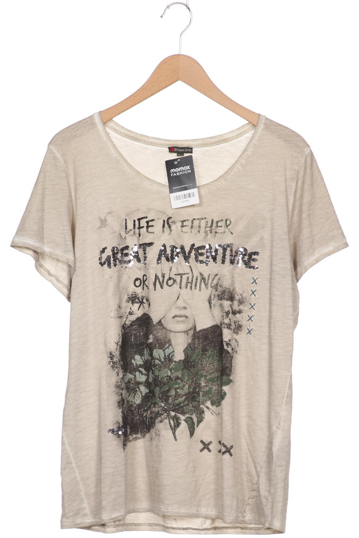 

Street One Damen T-Shirt, grau, Gr. 42