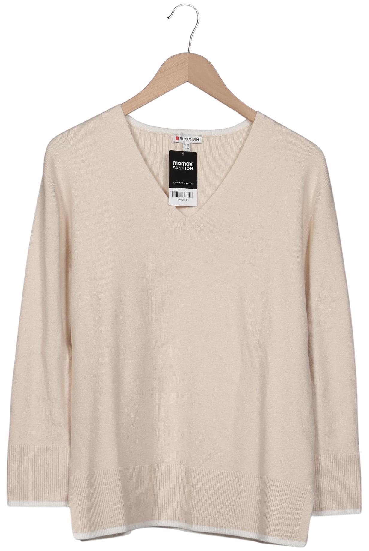 

Street One Damen Pullover, cremeweiß, Gr. 38