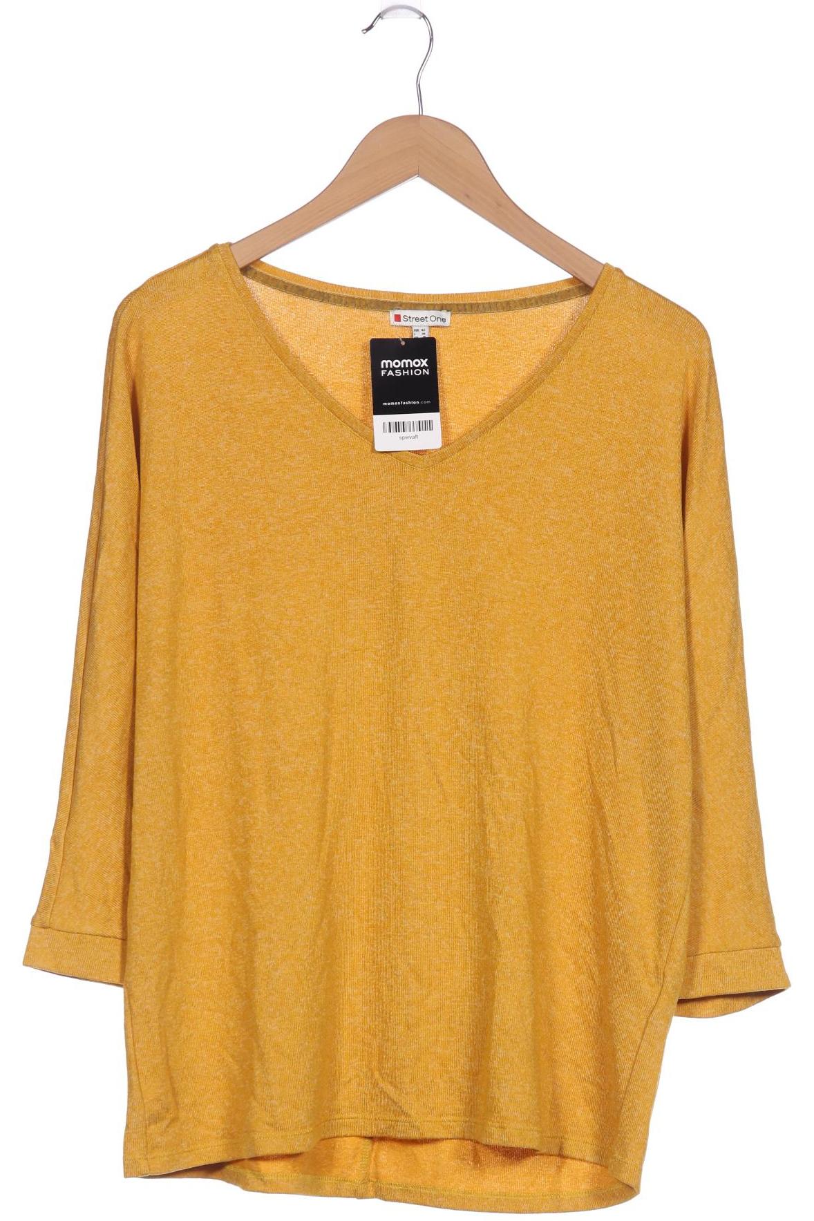 

Street One Damen Pullover, gelb, Gr. 42