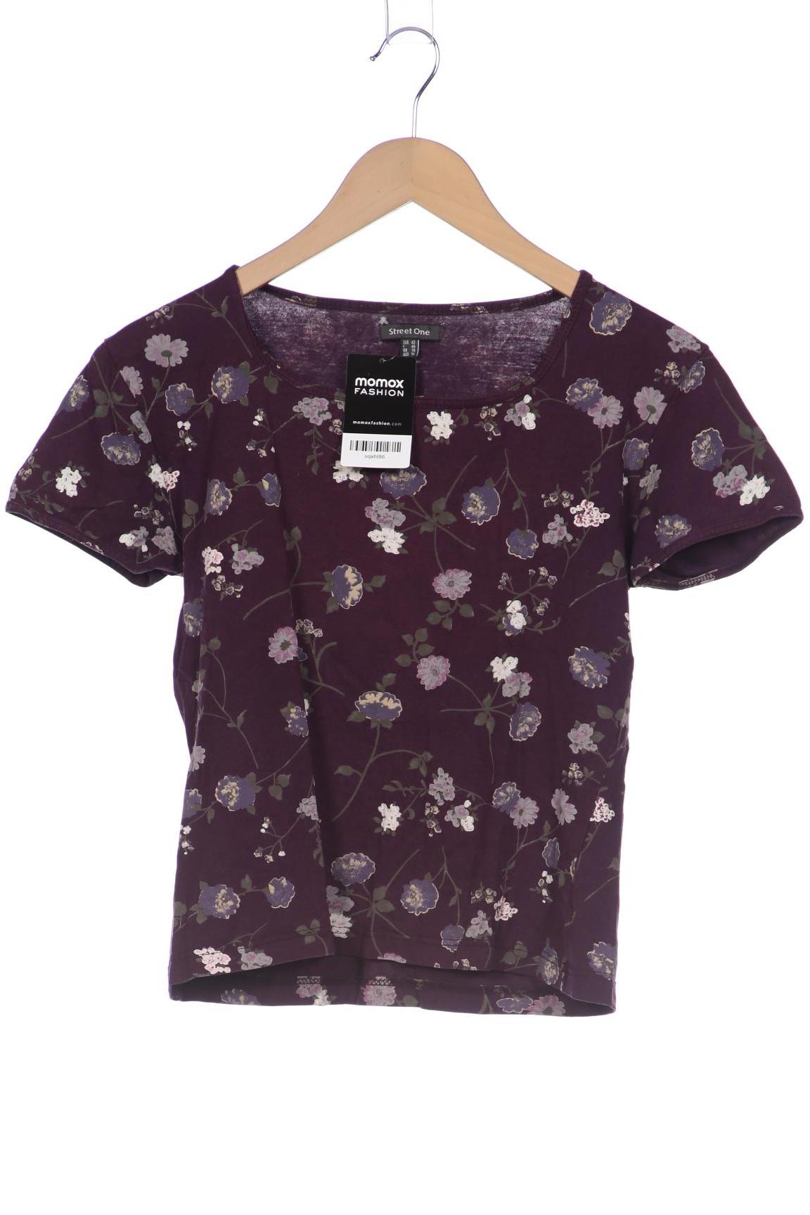 

Street One Damen T-Shirt, bordeaux, Gr. 42