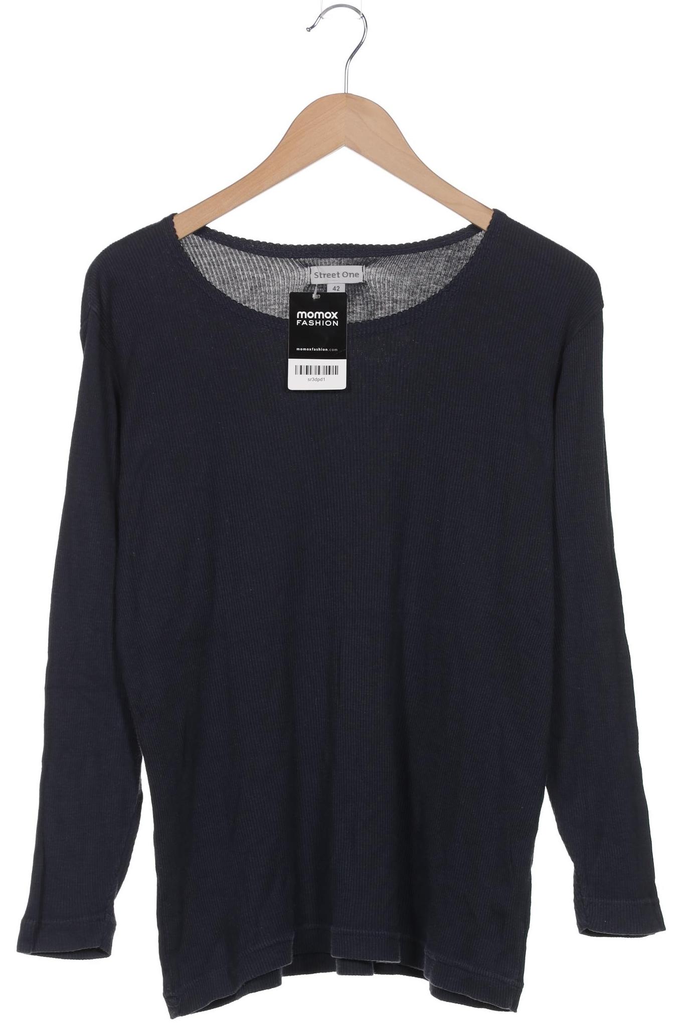 

Street One Damen Langarmshirt, marineblau, Gr. 42